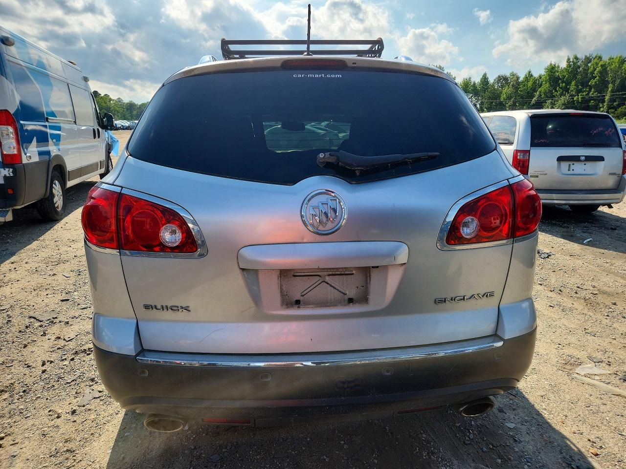 2012 Buick Enclave Silver vin: 5GAKRCED1CJ123706
