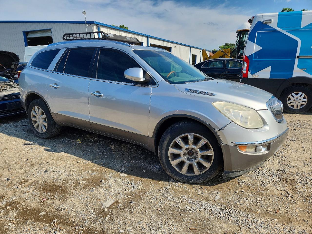 2012 Buick Enclave Silver vin: 5GAKRCED1CJ123706