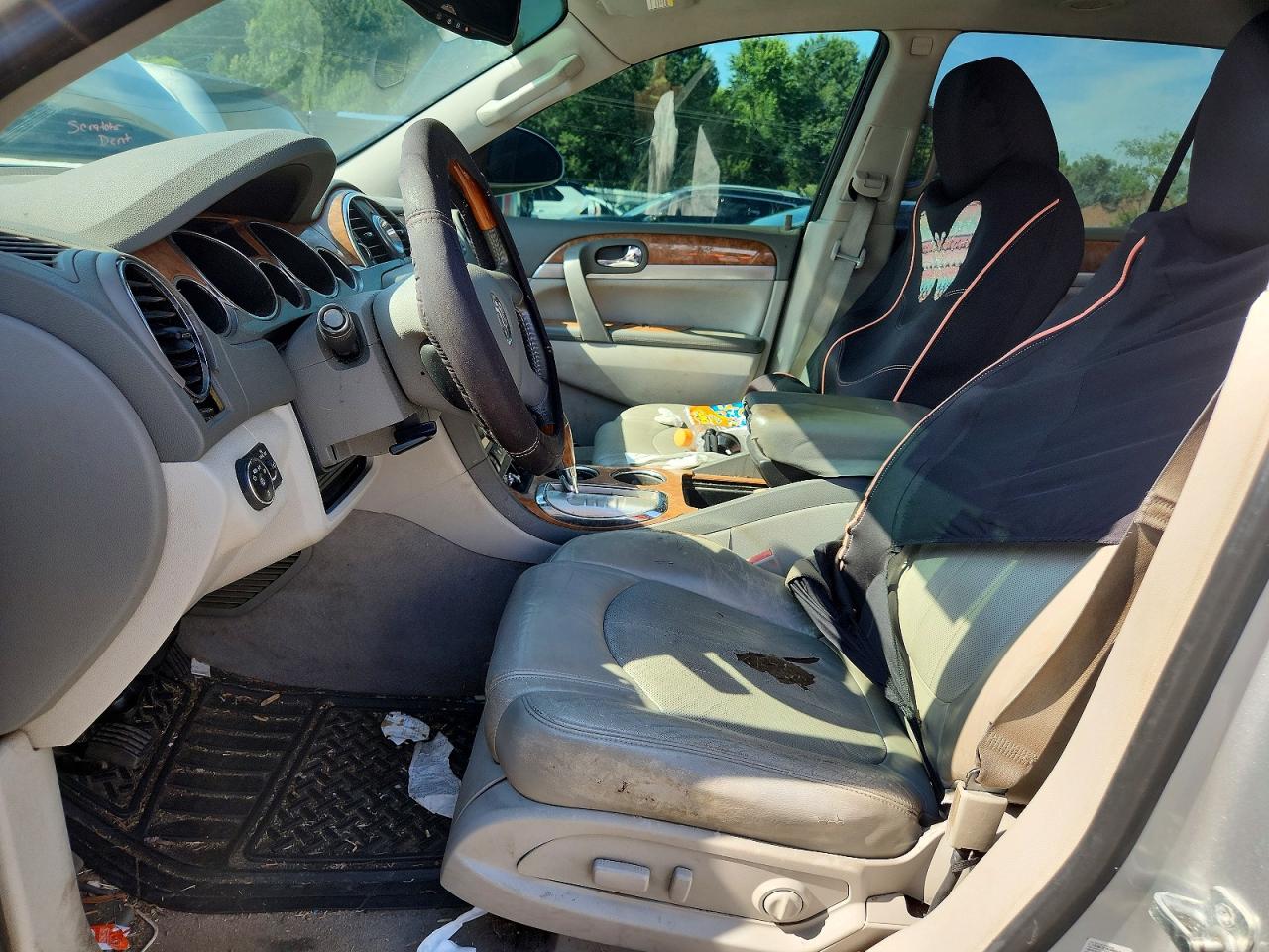 2012 Buick Enclave Silver vin: 5GAKRCED1CJ123706
