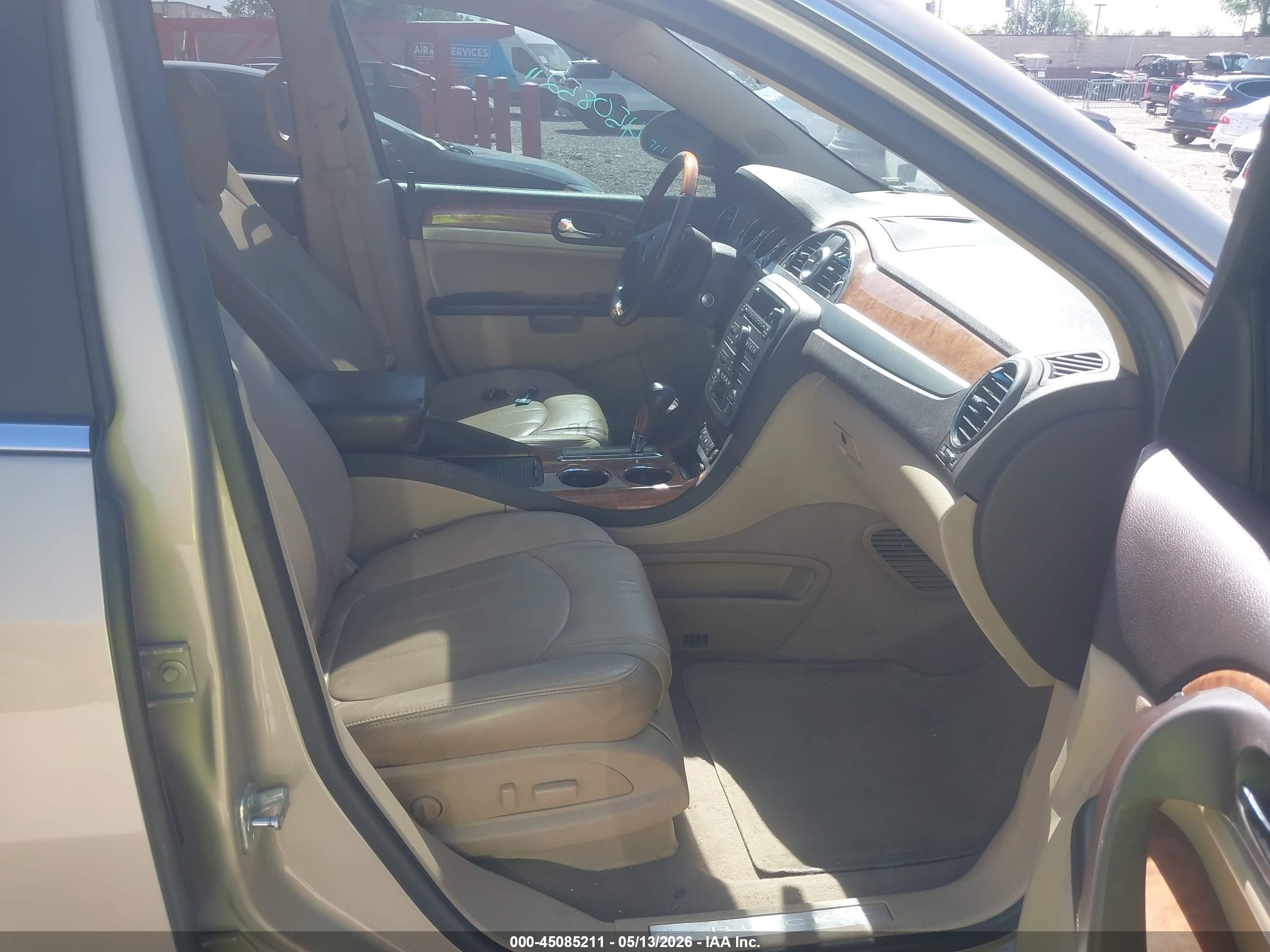 2012 Buick Enclave Leather Beige vin: 5GAKRCED1CJ147679