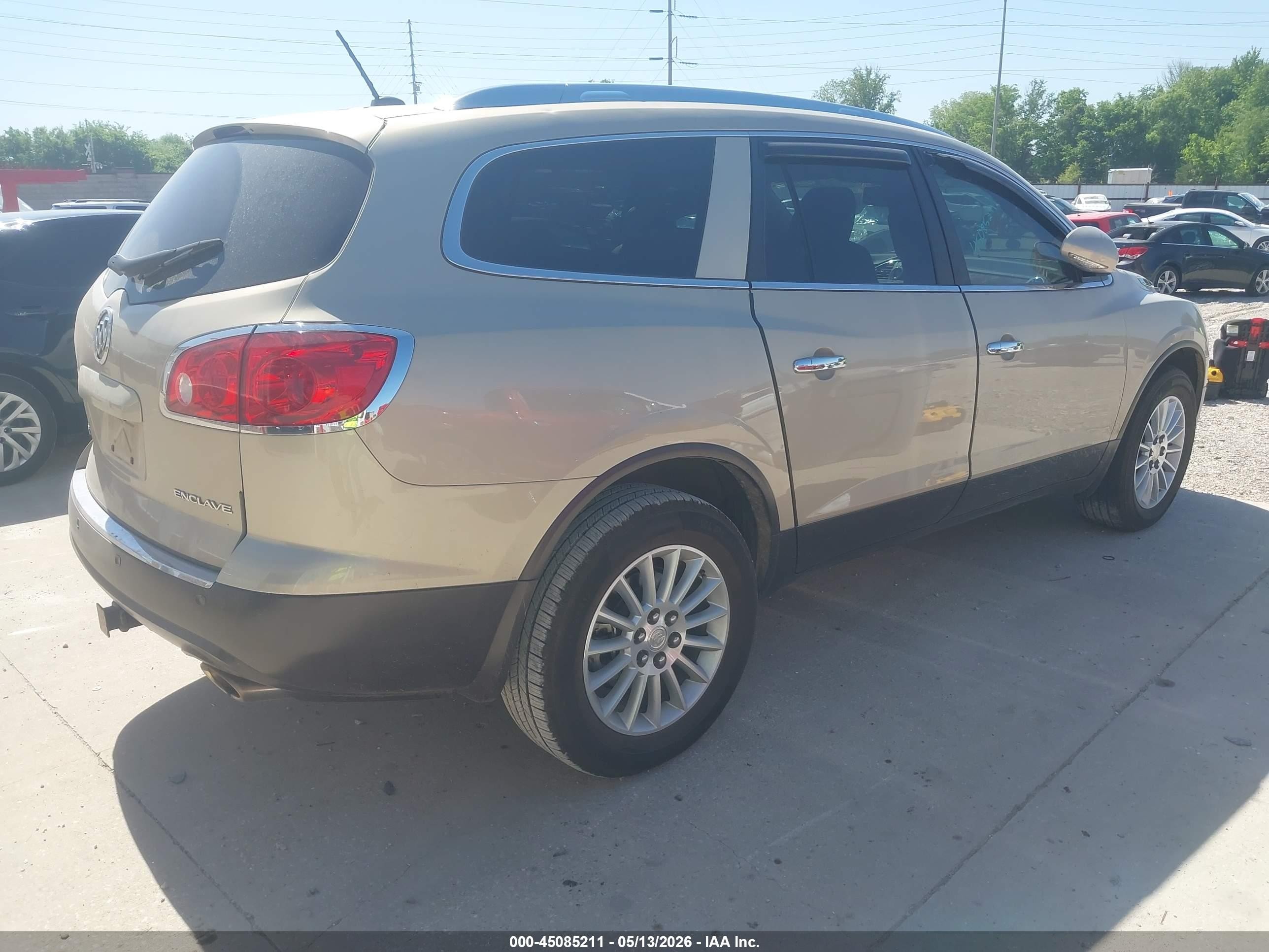 2012 Buick Enclave Leather Beige vin: 5GAKRCED1CJ147679