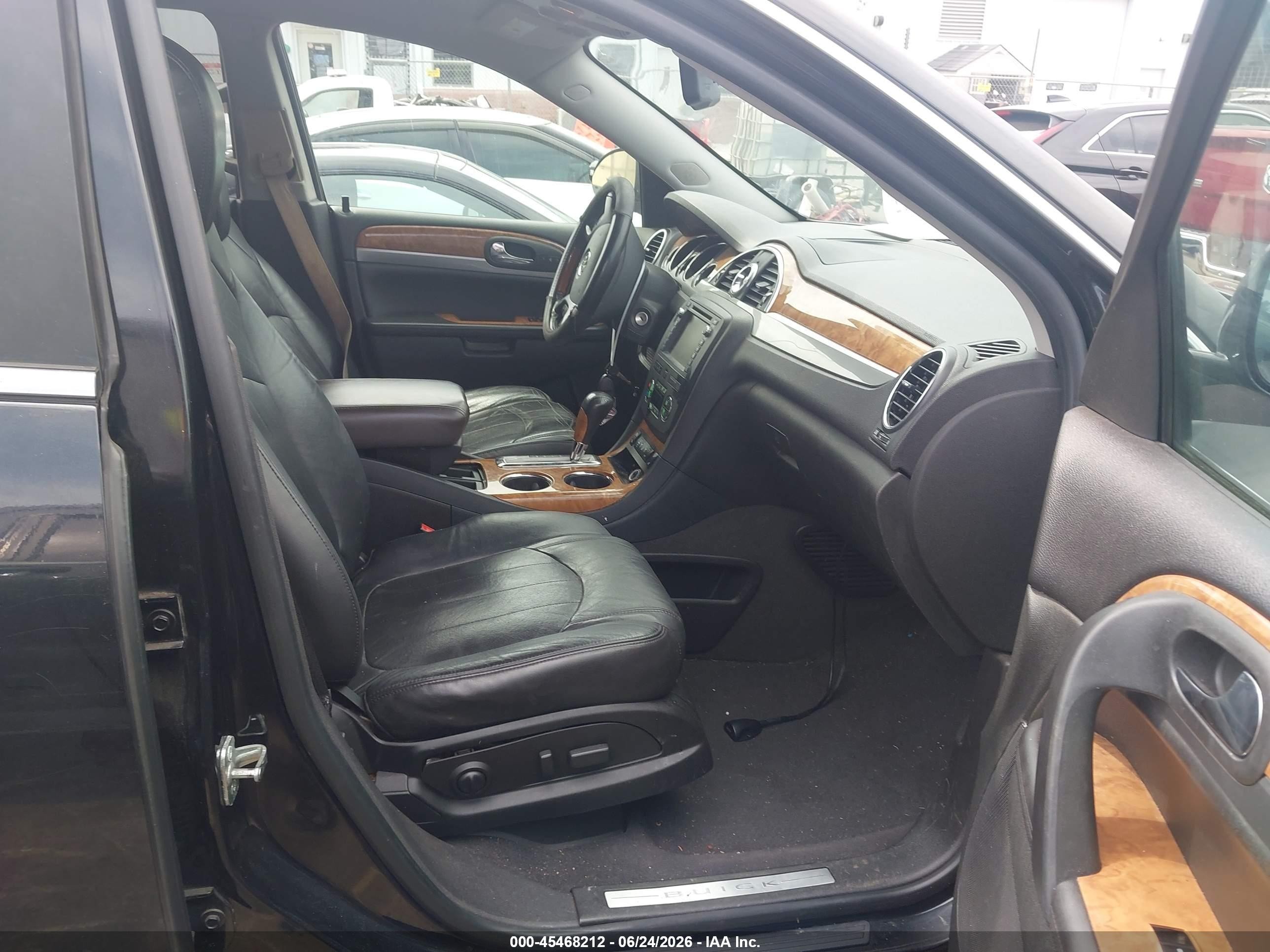 2012 Buick Enclave Leather Gray vin: 5GAKRCED1CJ322349