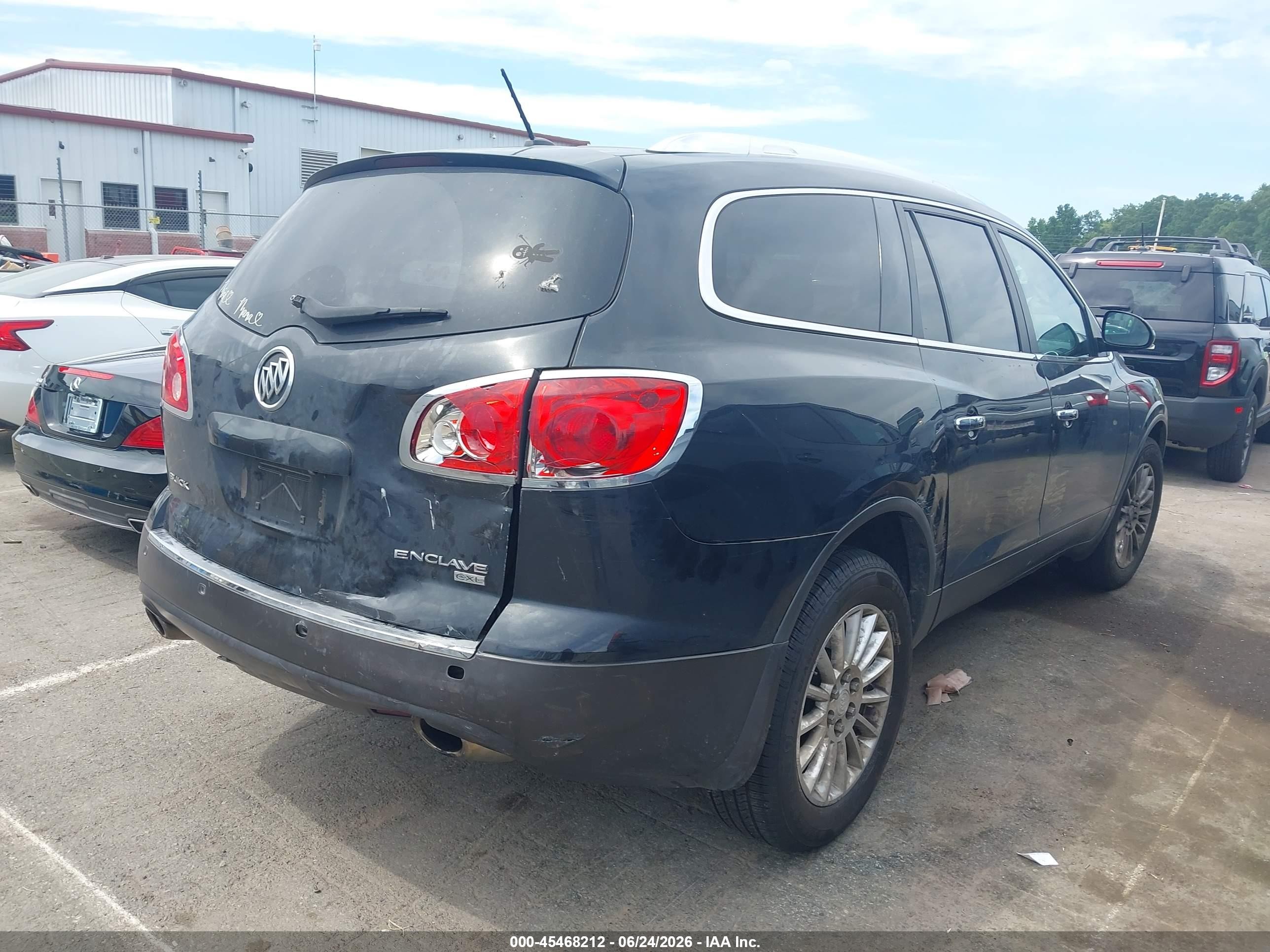 2012 Buick Enclave Leather Gray vin: 5GAKRCED1CJ322349