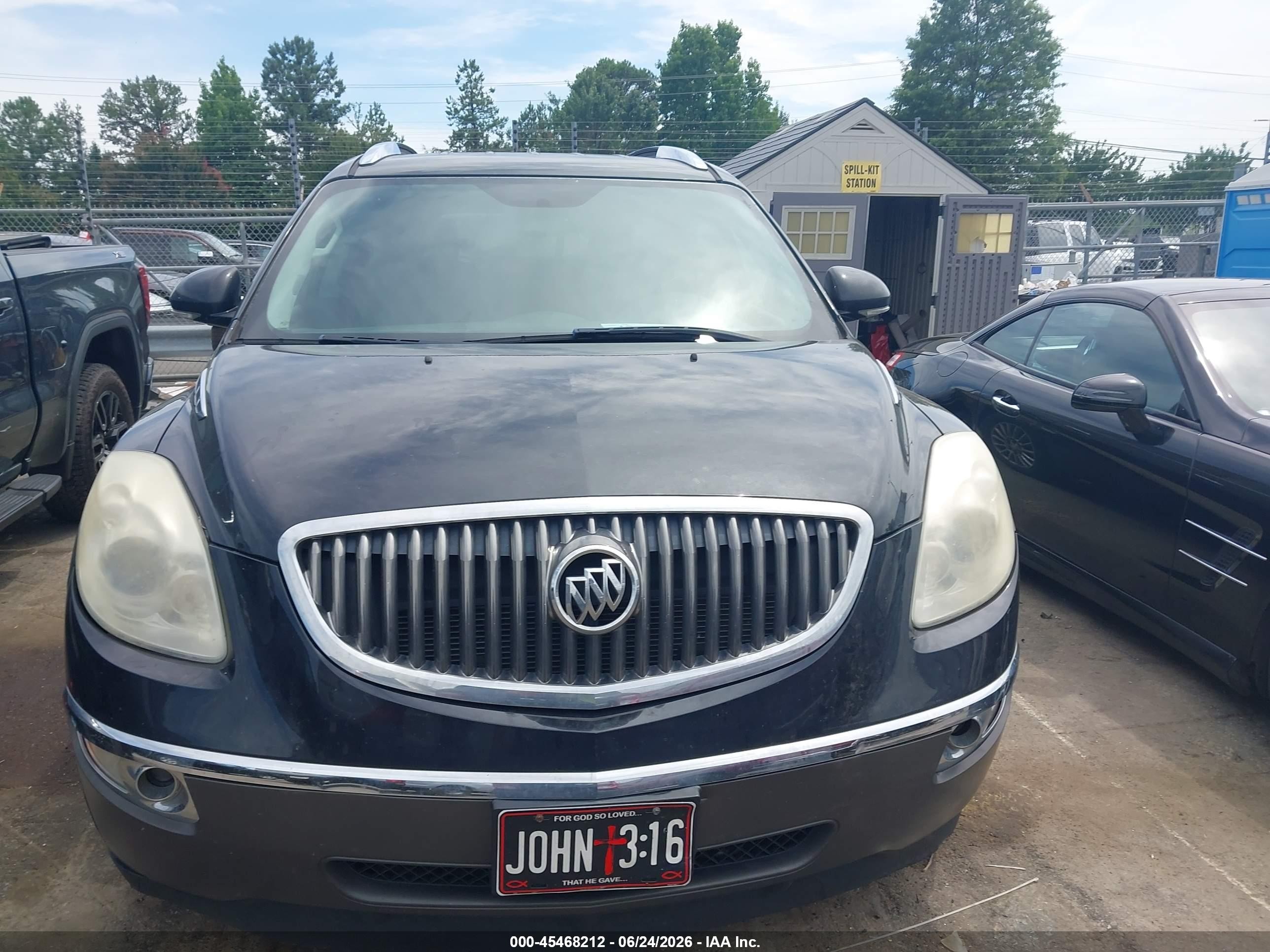 2012 Buick Enclave Leather Gray vin: 5GAKRCED1CJ322349