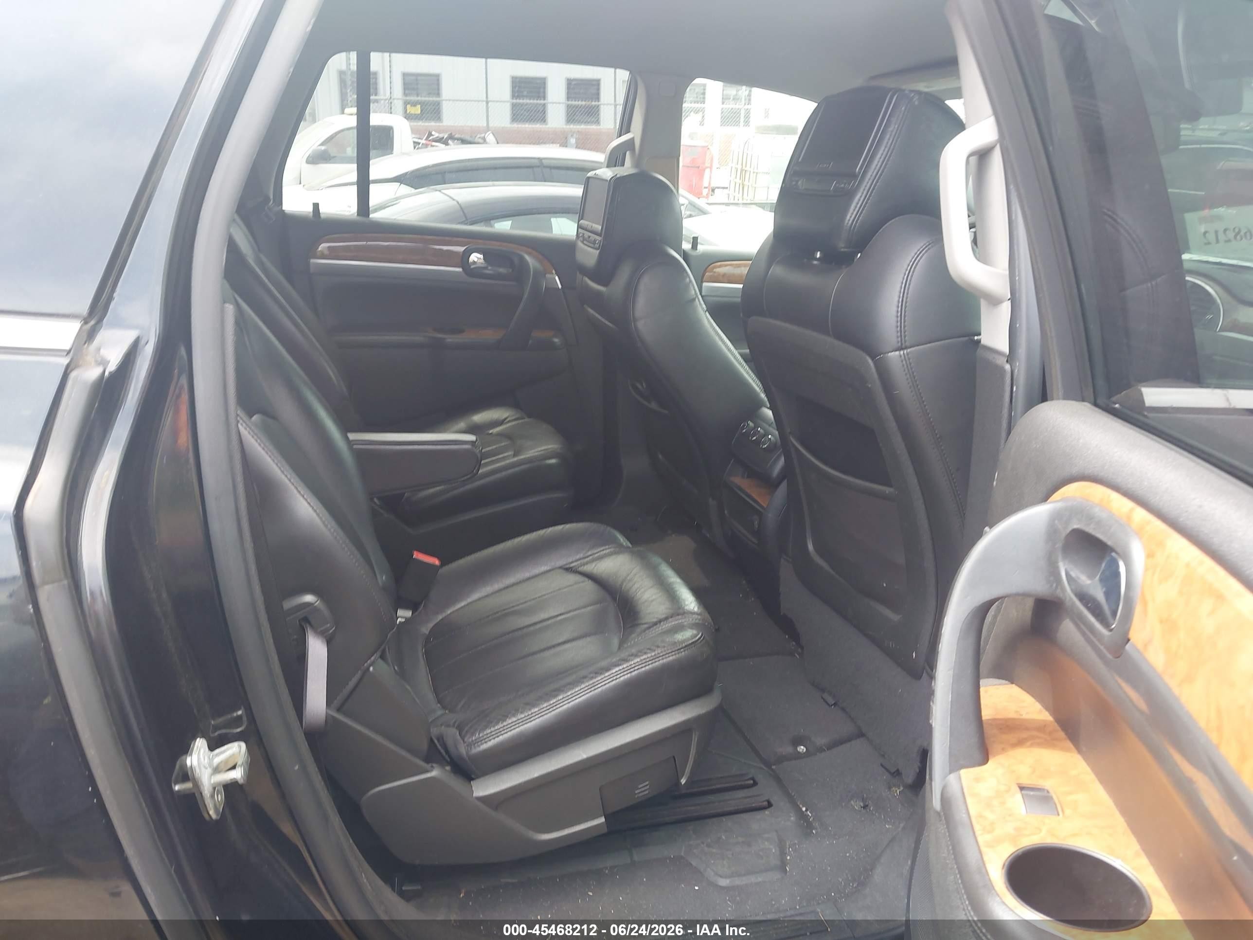 2012 Buick Enclave Leather Gray vin: 5GAKRCED1CJ322349
