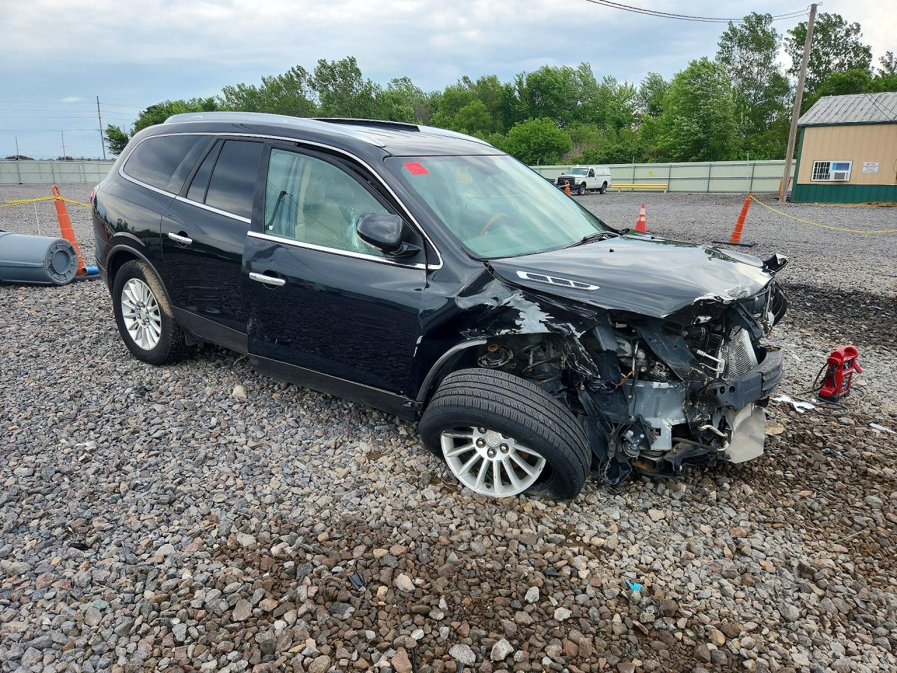 2012 Buick Enclave Black vin: 5GAKRCED1CJ336333