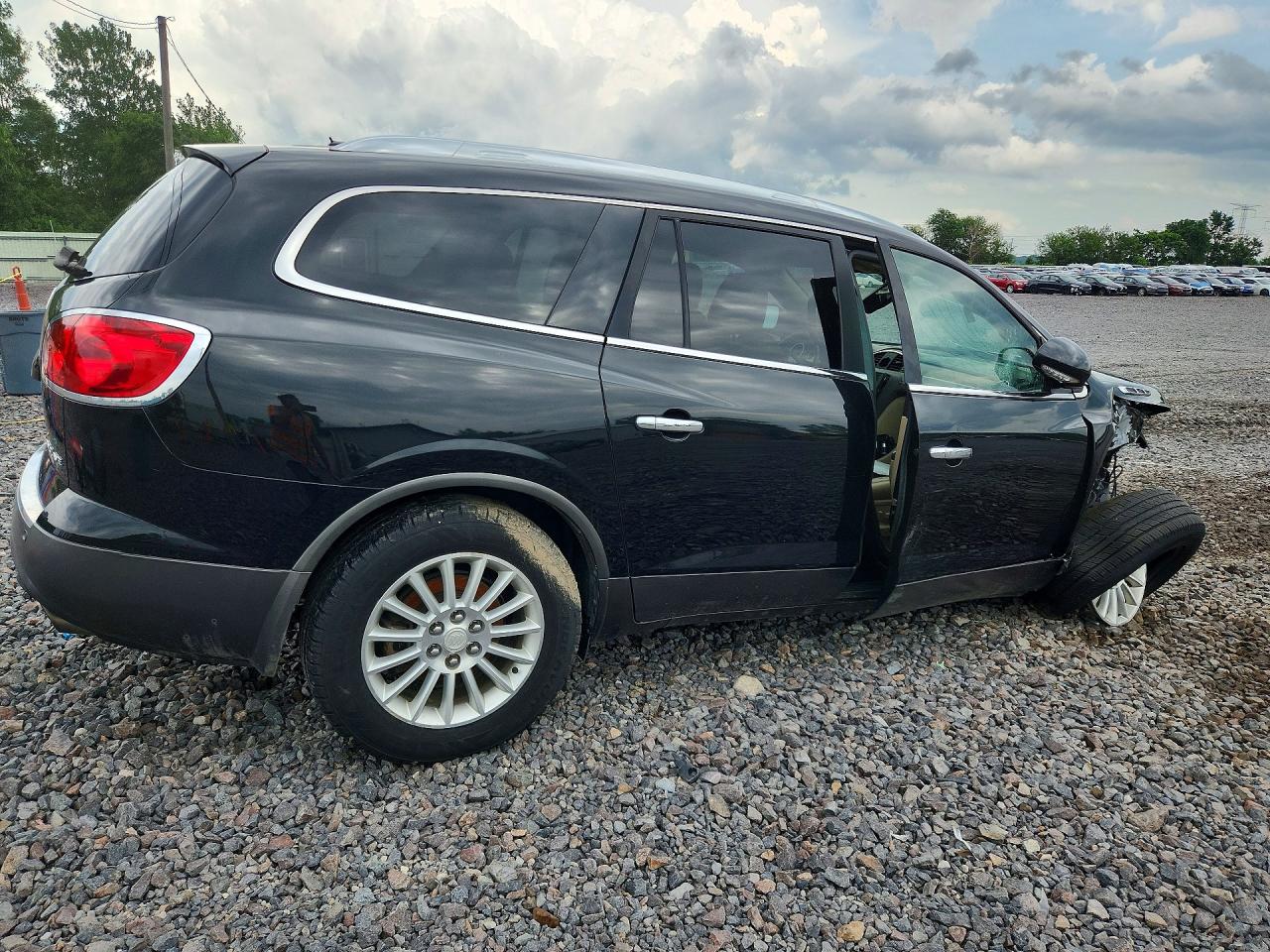 2012 Buick Enclave Black vin: 5GAKRCED1CJ336333