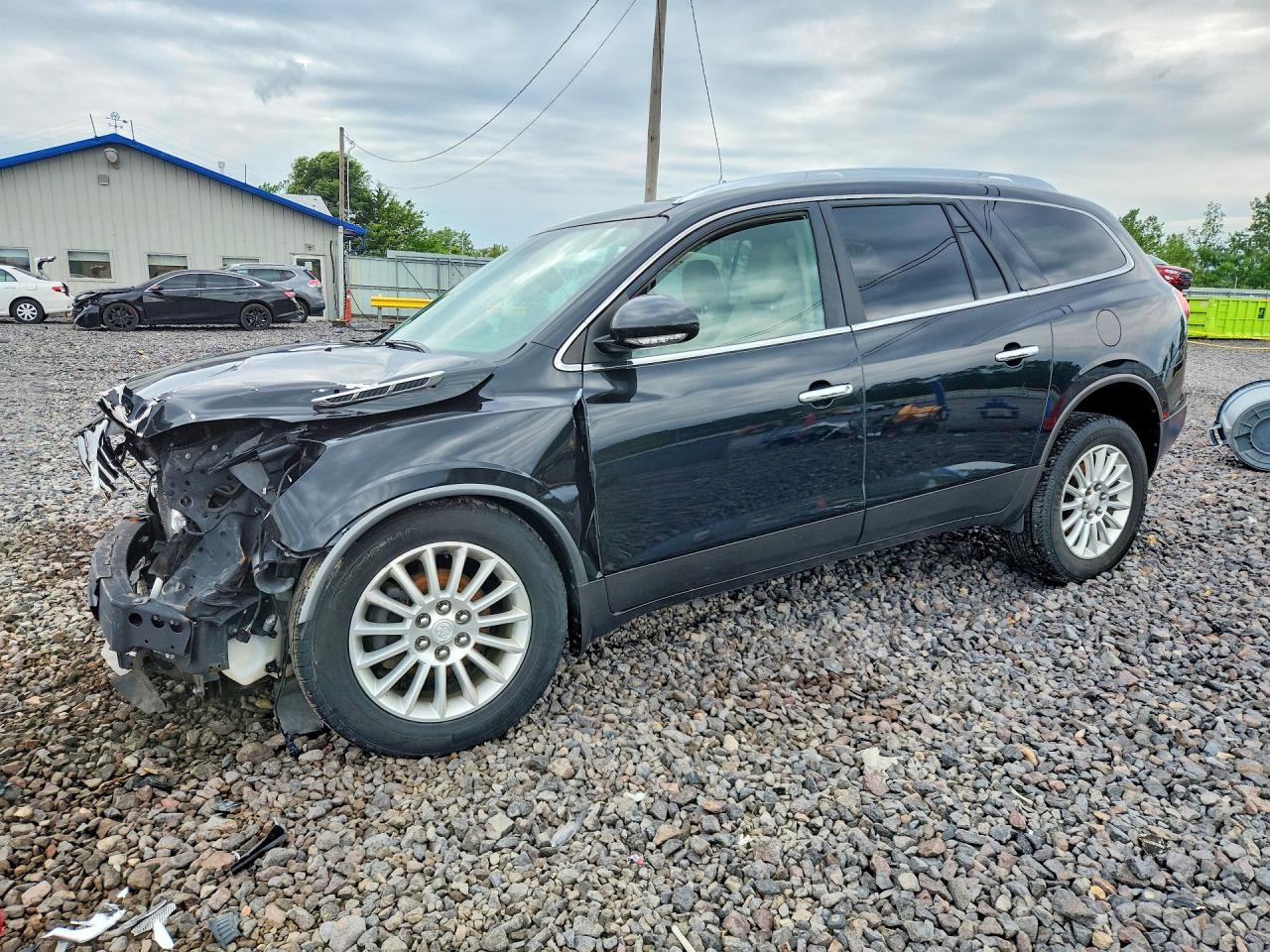 2012 Buick Enclave Black vin: 5GAKRCED1CJ336333