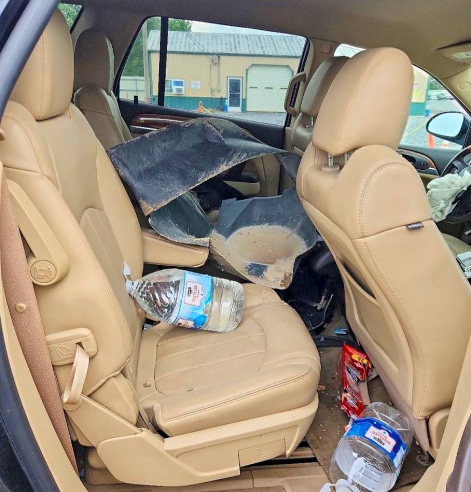 2012 Buick Enclave Black vin: 5GAKRCED1CJ336333