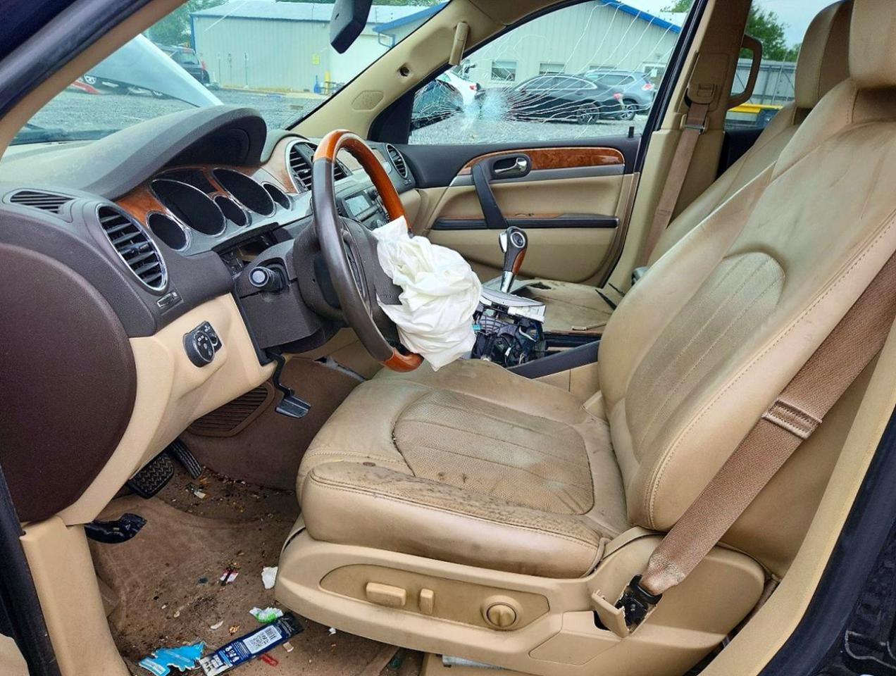 2012 Buick Enclave Black vin: 5GAKRCED1CJ336333