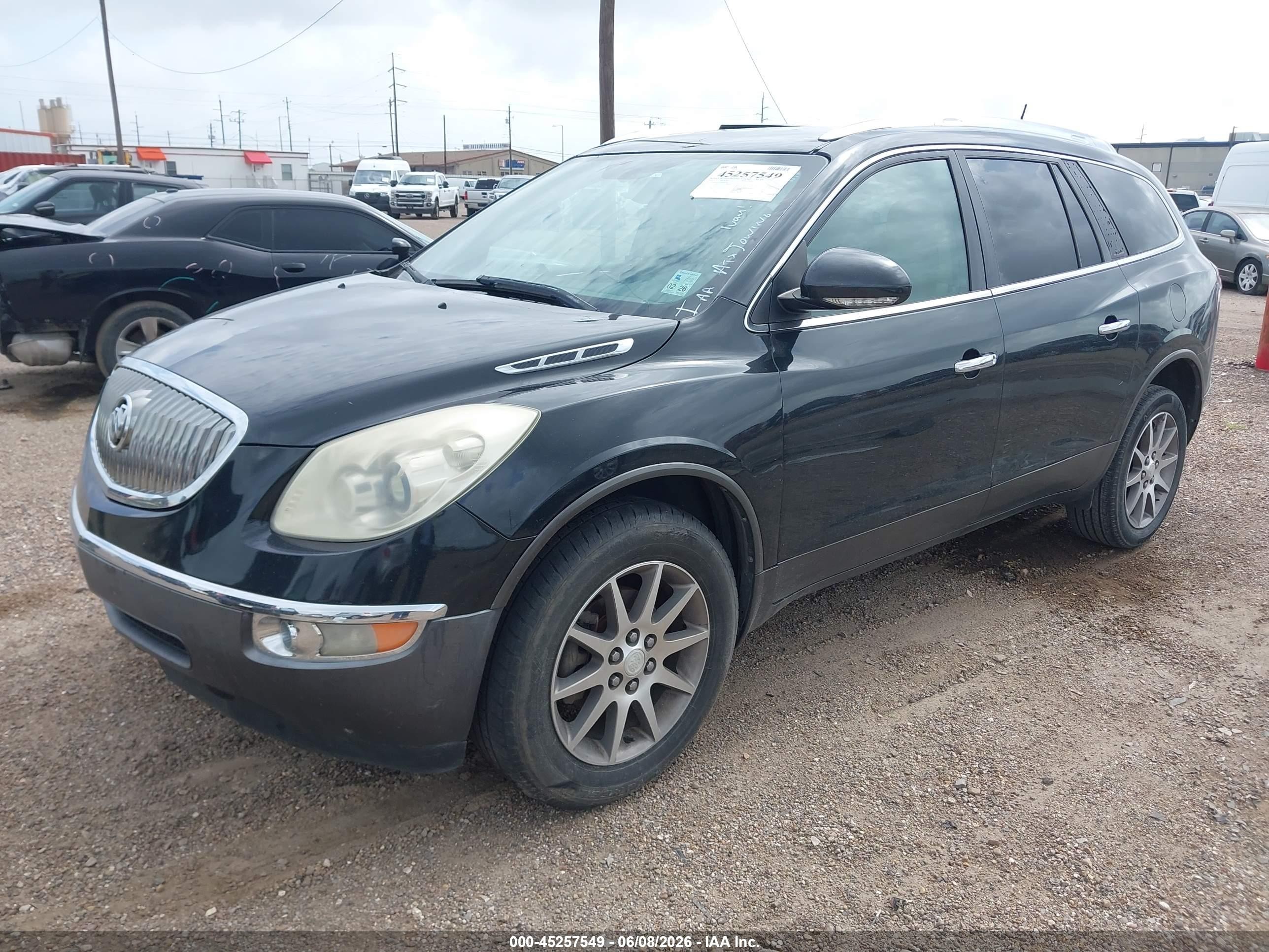 2011 Buick Enclave 2xl Black vin: 5GAKRCED2BJ408185