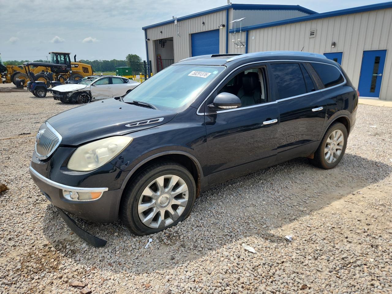 2011 Buick Enclave Cxl Black vin: 5GAKRCED2BJ418408