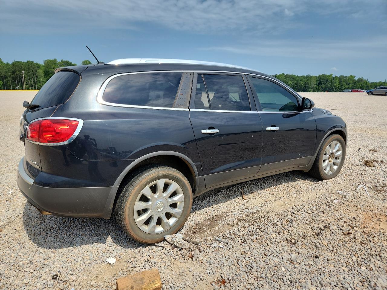 2011 Buick Enclave Cxl Black vin: 5GAKRCED2BJ418408