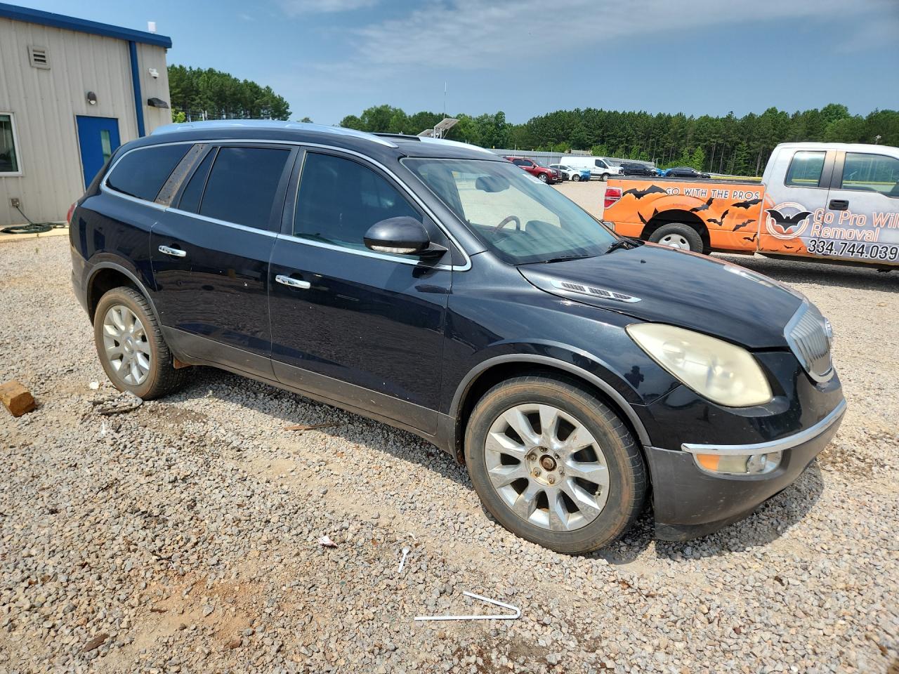 2011 Buick Enclave Cxl Black vin: 5GAKRCED2BJ418408