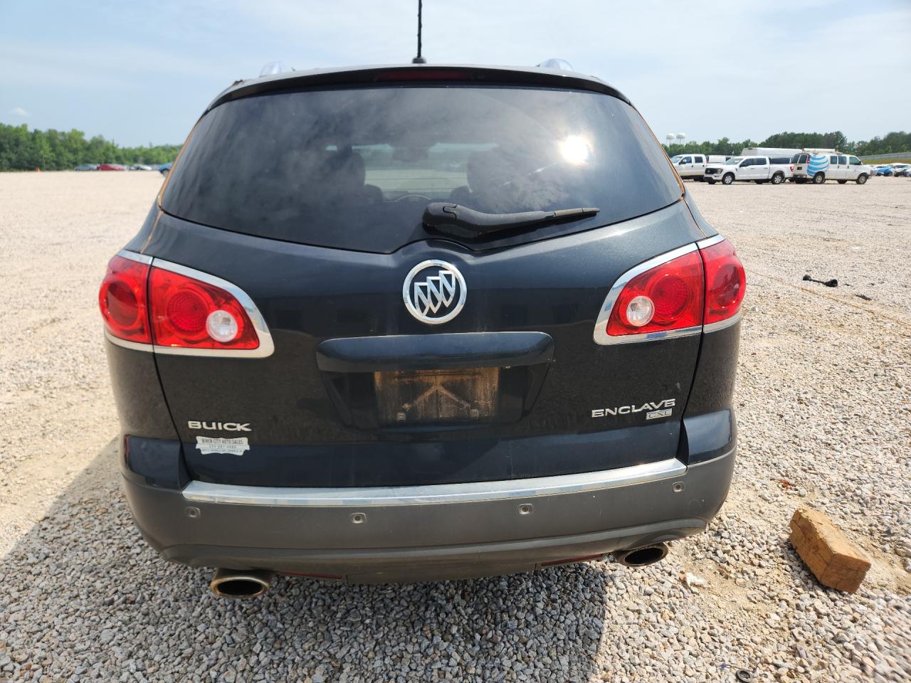 2011 Buick Enclave Cxl Black vin: 5GAKRCED2BJ418408