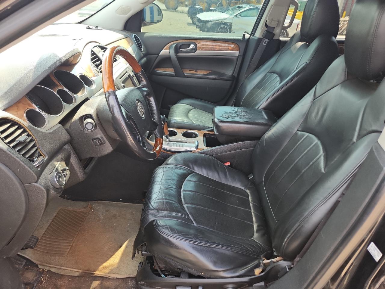 2011 Buick Enclave Cxl Black vin: 5GAKRCED2BJ418408