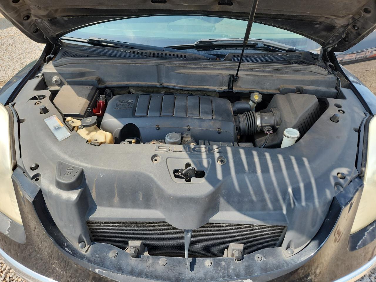 2011 Buick Enclave Cxl Black vin: 5GAKRCED2BJ418408
