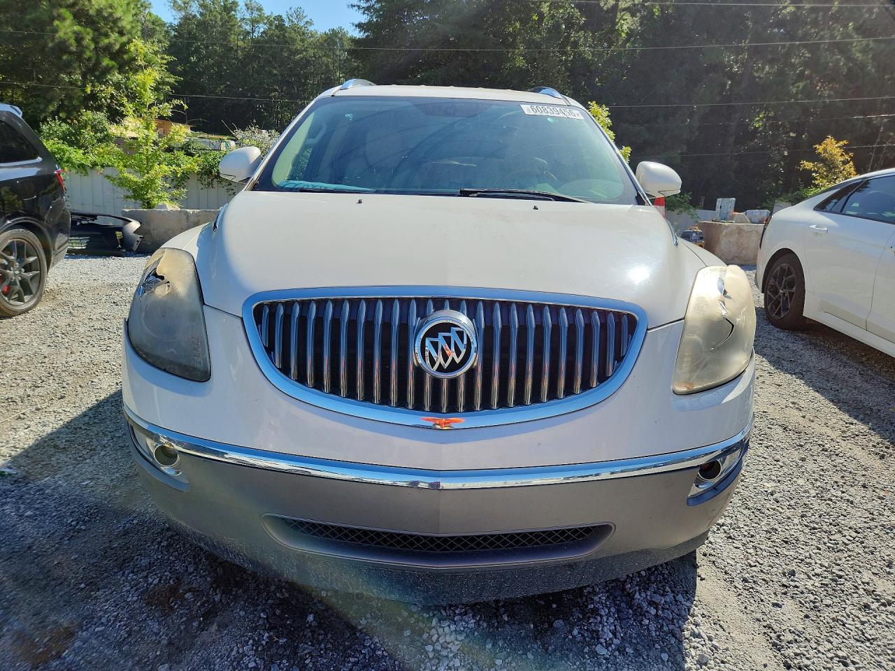 2012 Buick Enclave White vin: 5GAKRCED2CJ131457