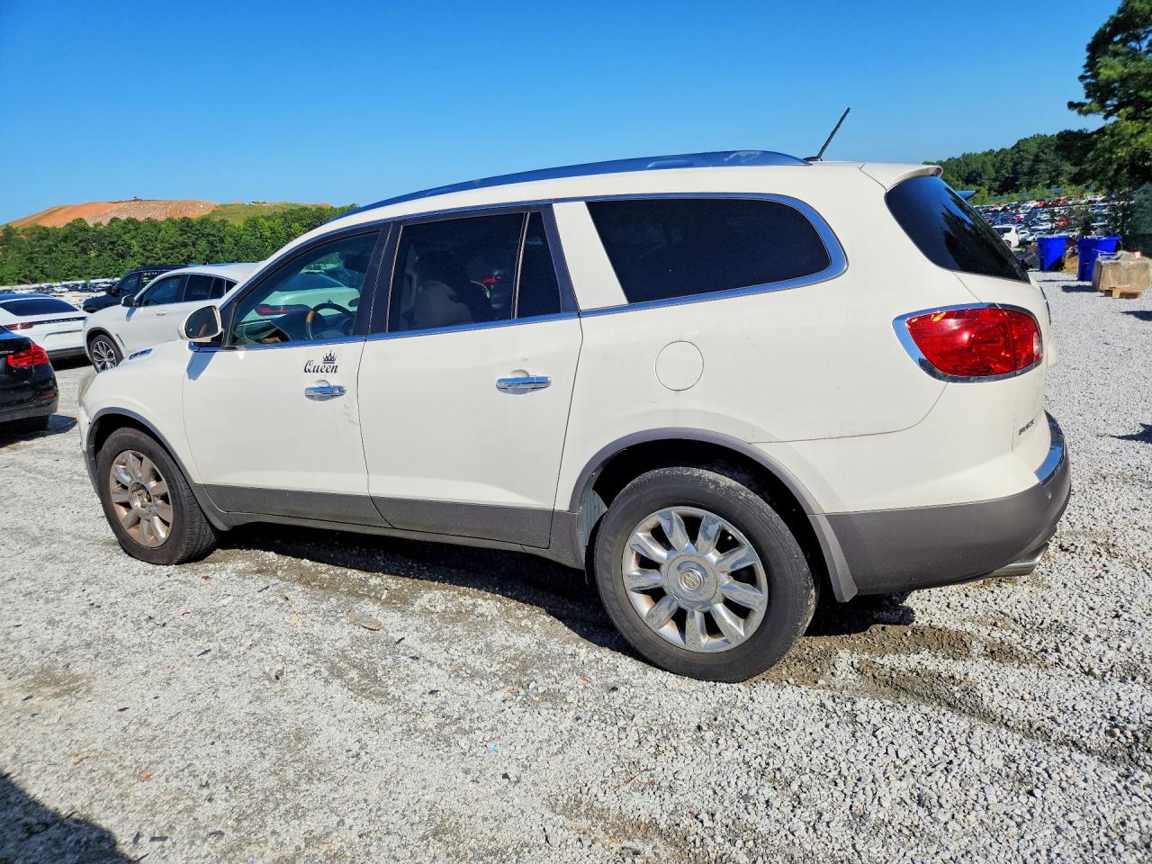 2012 Buick Enclave White vin: 5GAKRCED2CJ131457