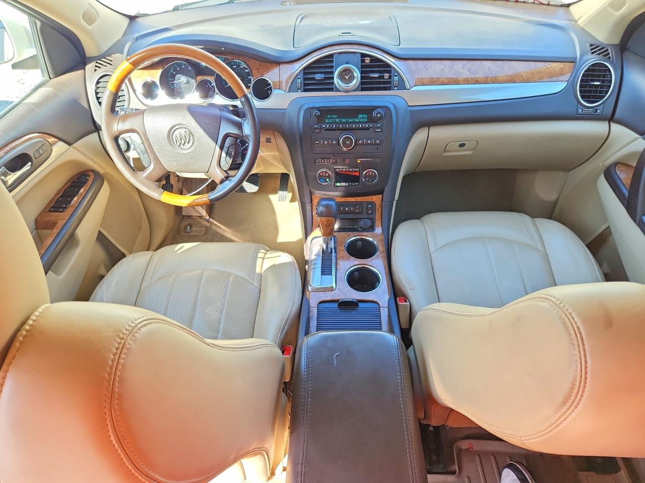 2012 Buick Enclave White vin: 5GAKRCED2CJ131457