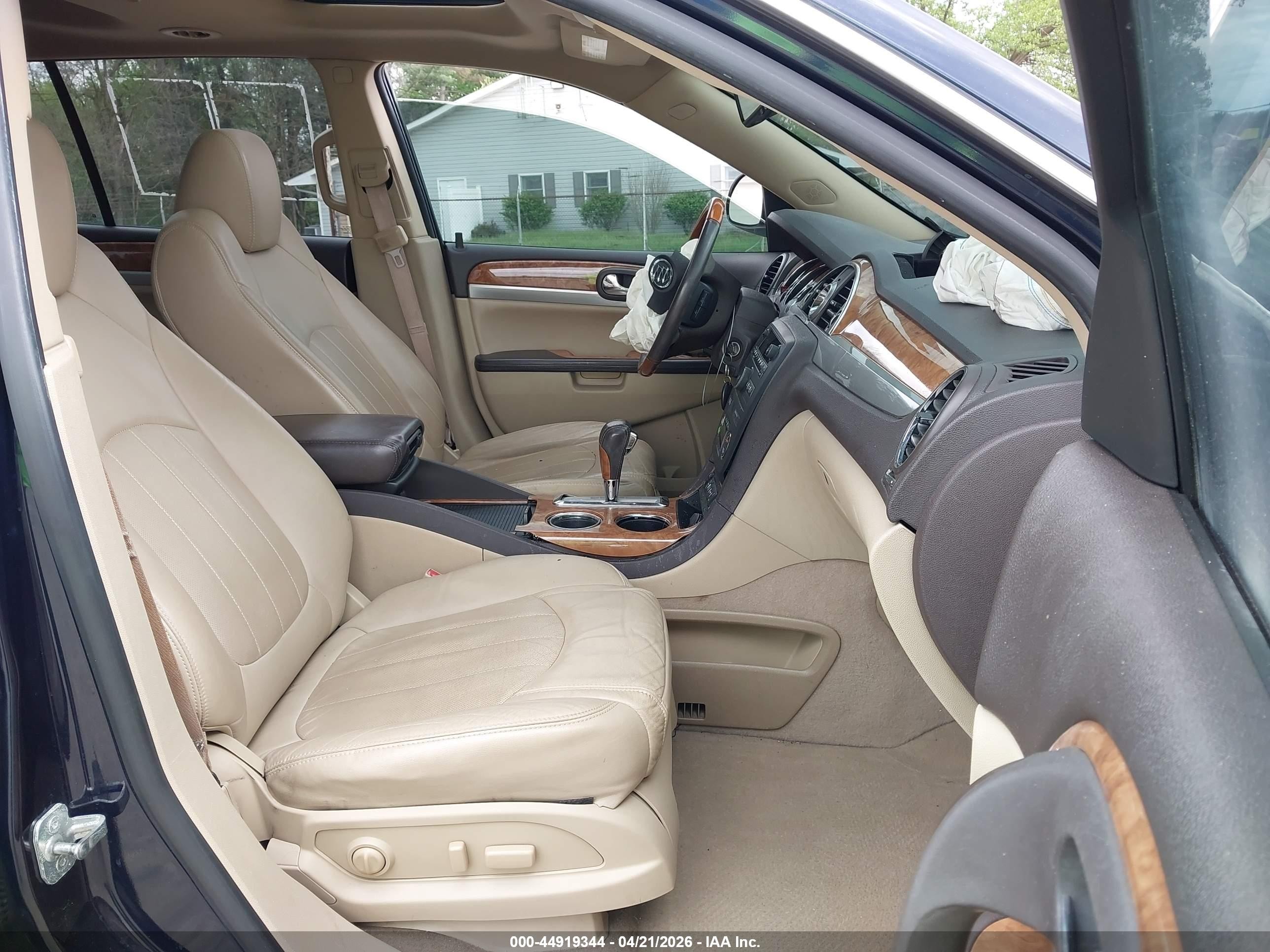 2012 Buick Enclave Leather Blue vin: 5GAKRCED2CJ228108