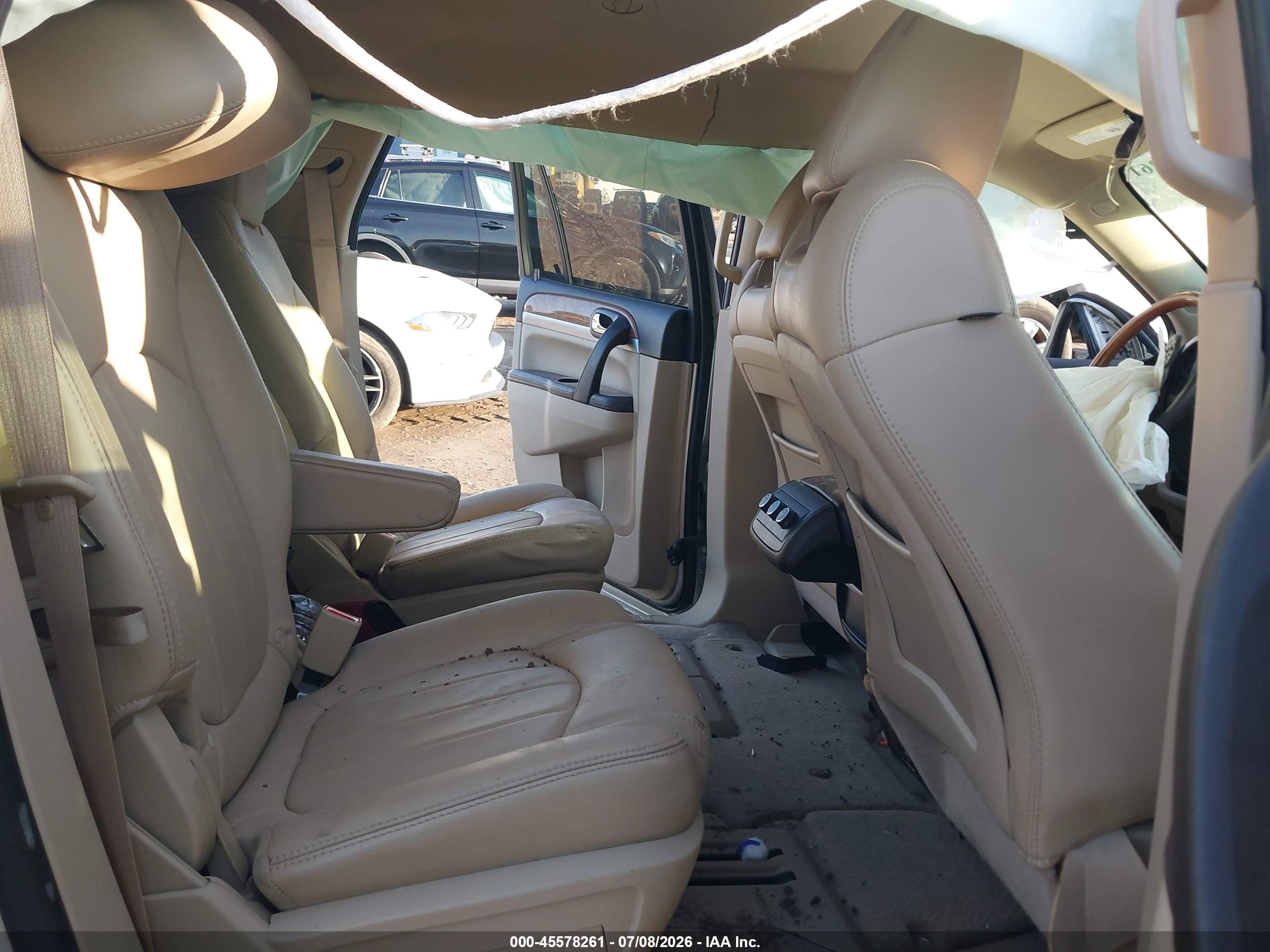 2012 Buick Enclave Leather Золотой vin: 5GAKRCED2CJ232546