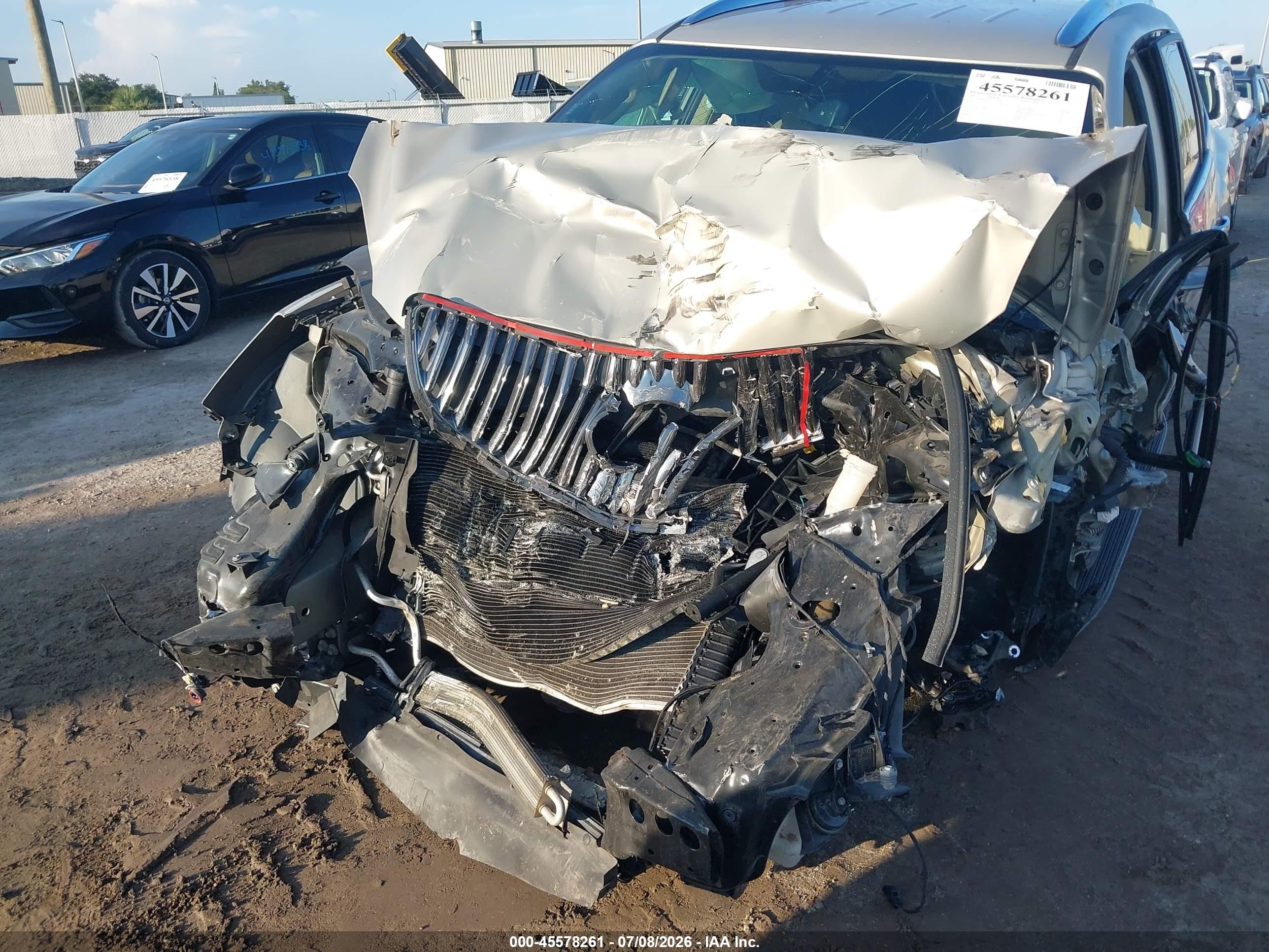 2012 Buick Enclave Leather Золотой vin: 5GAKRCED2CJ232546