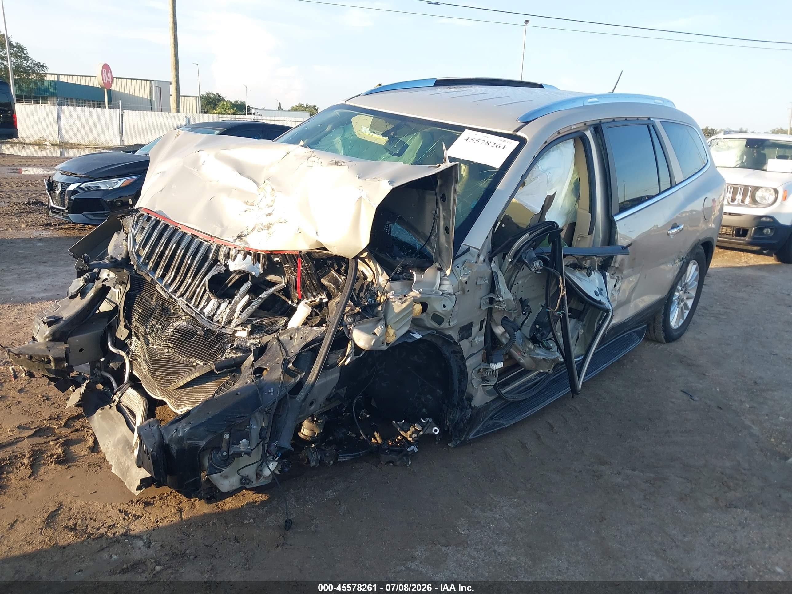 2012 Buick Enclave Leather Золотой vin: 5GAKRCED2CJ232546