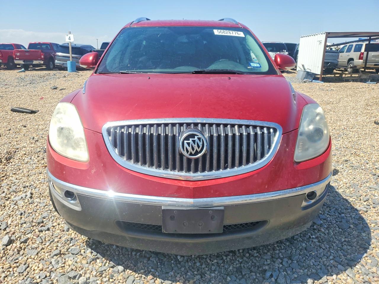 2012 Buick Enclave Red vin: 5GAKRCED2CJ324529