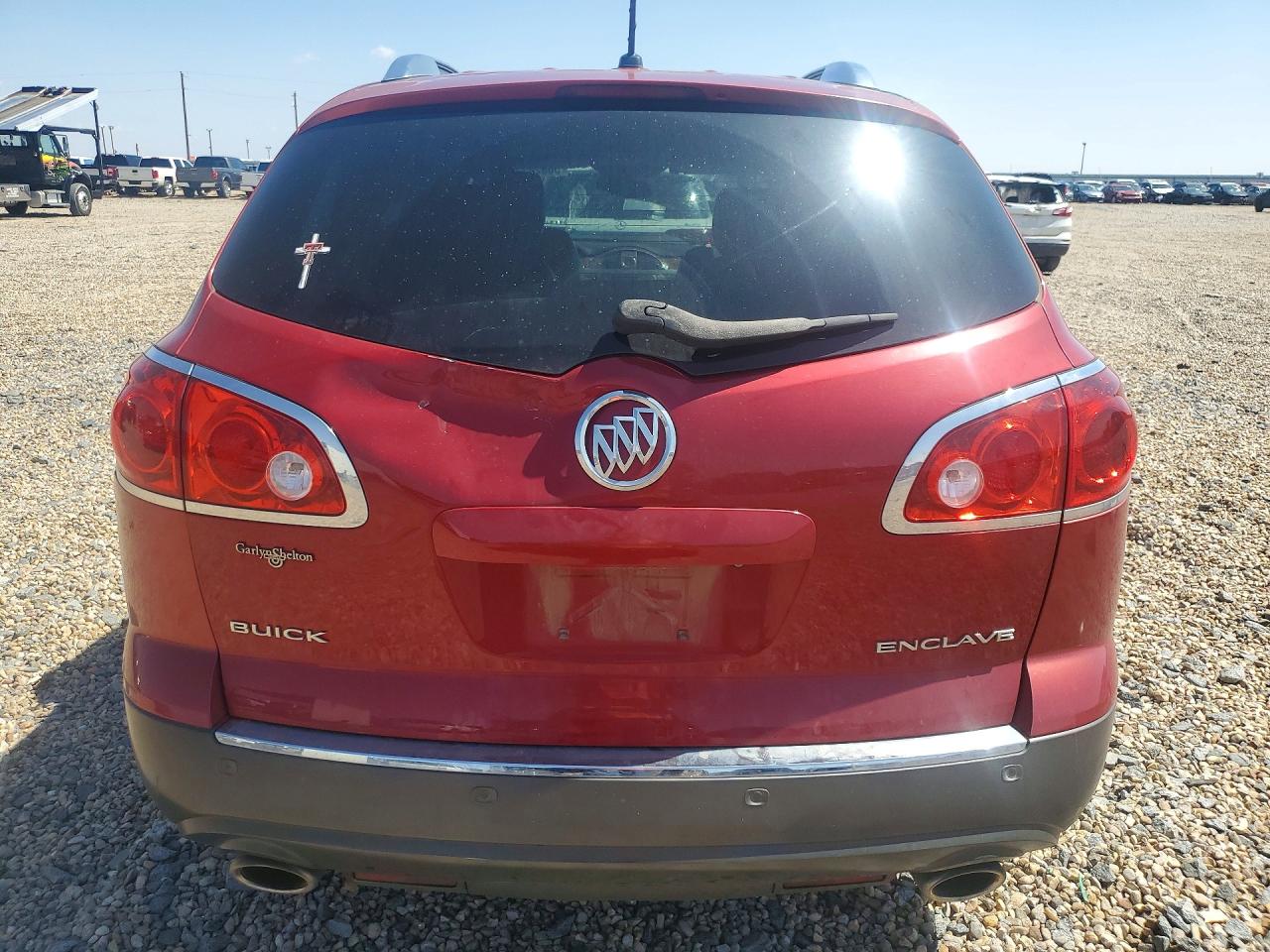 2012 Buick Enclave Red vin: 5GAKRCED2CJ324529