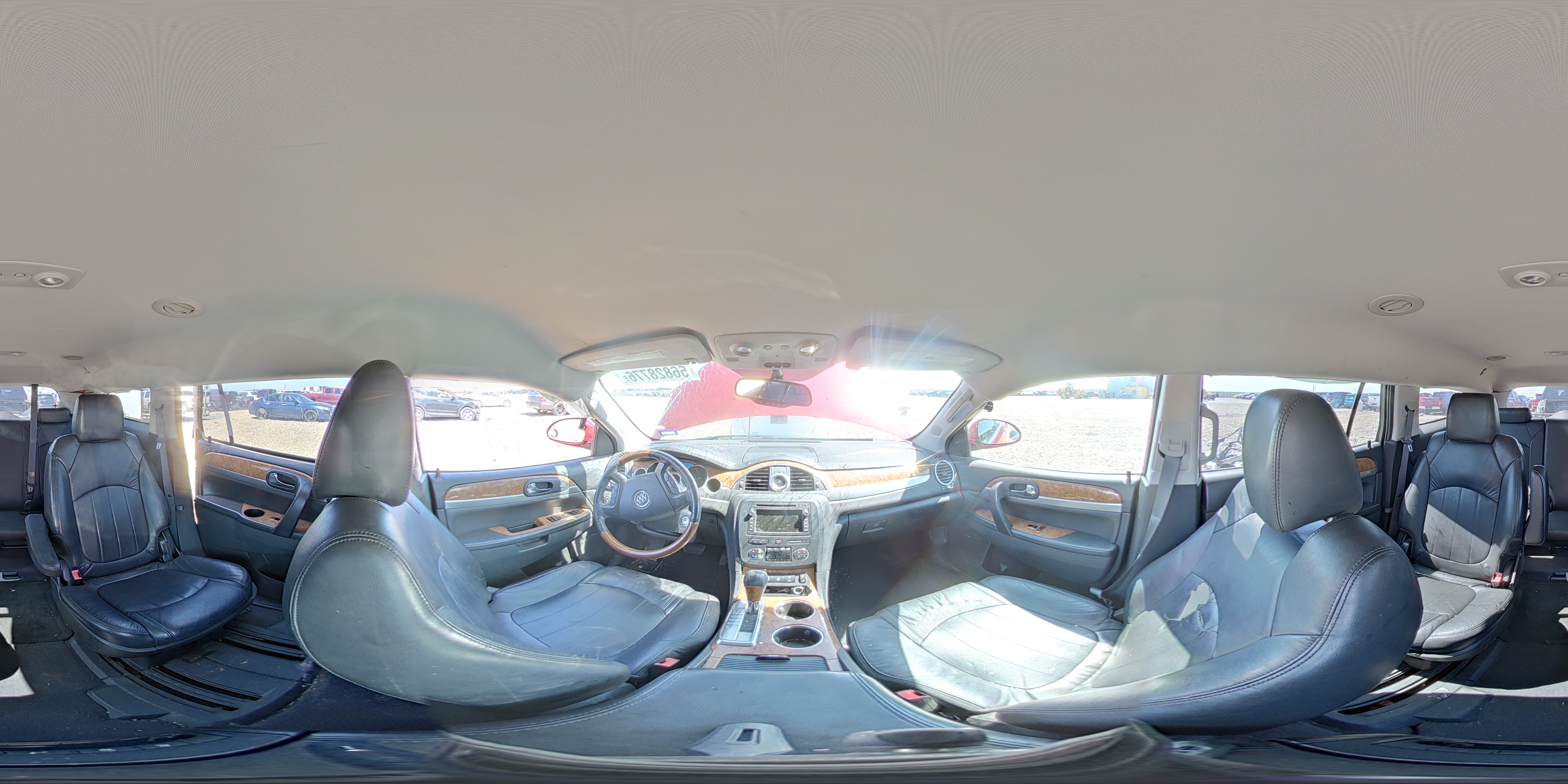2012 Buick Enclave Red vin: 5GAKRCED2CJ324529