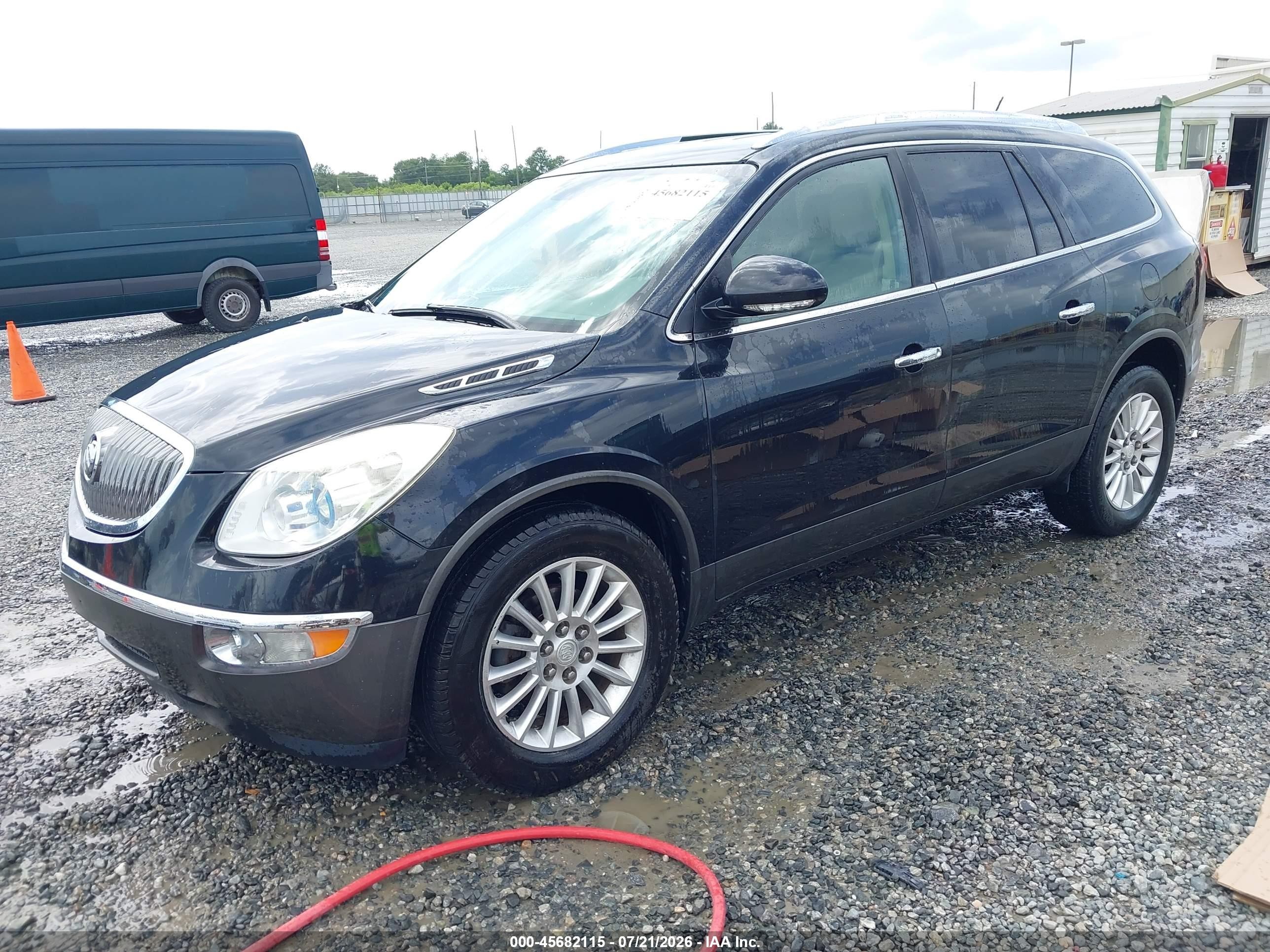 2012 Buick Enclave Leather Black vin: 5GAKRCED2CJ342772