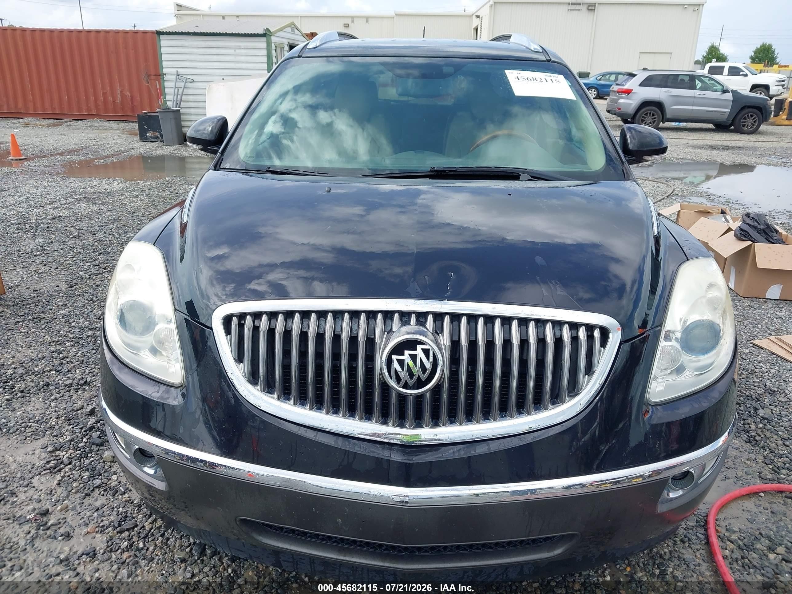 2012 Buick Enclave Leather Black vin: 5GAKRCED2CJ342772