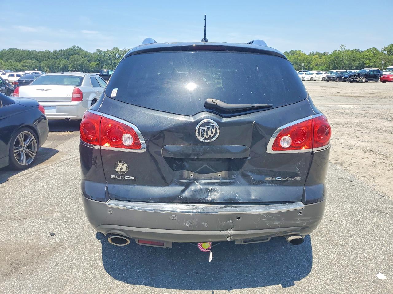 2012 Buick Enclave Black vin: 5GAKRCED2CJ375397