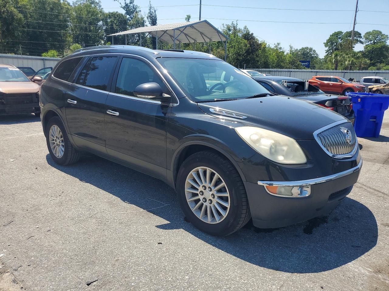 2012 Buick Enclave Black vin: 5GAKRCED2CJ375397
