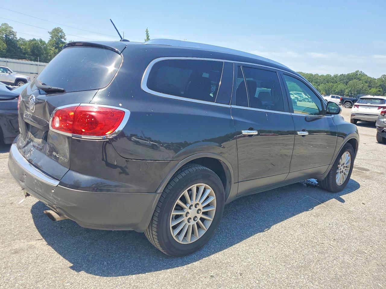 2012 Buick Enclave Black vin: 5GAKRCED2CJ375397