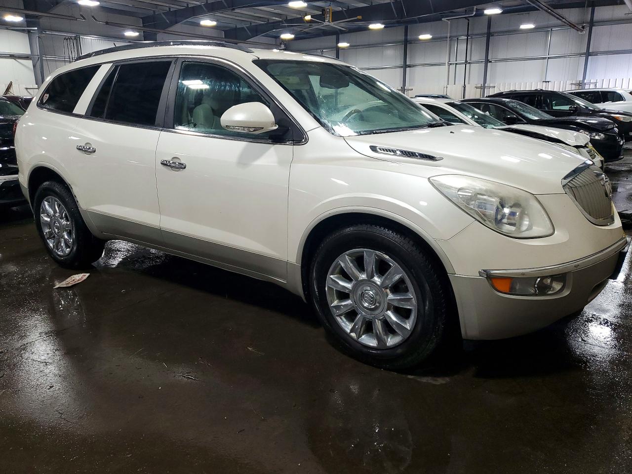2011 Buick Enclave Cxl White vin: 5GAKRCED3BJ317233