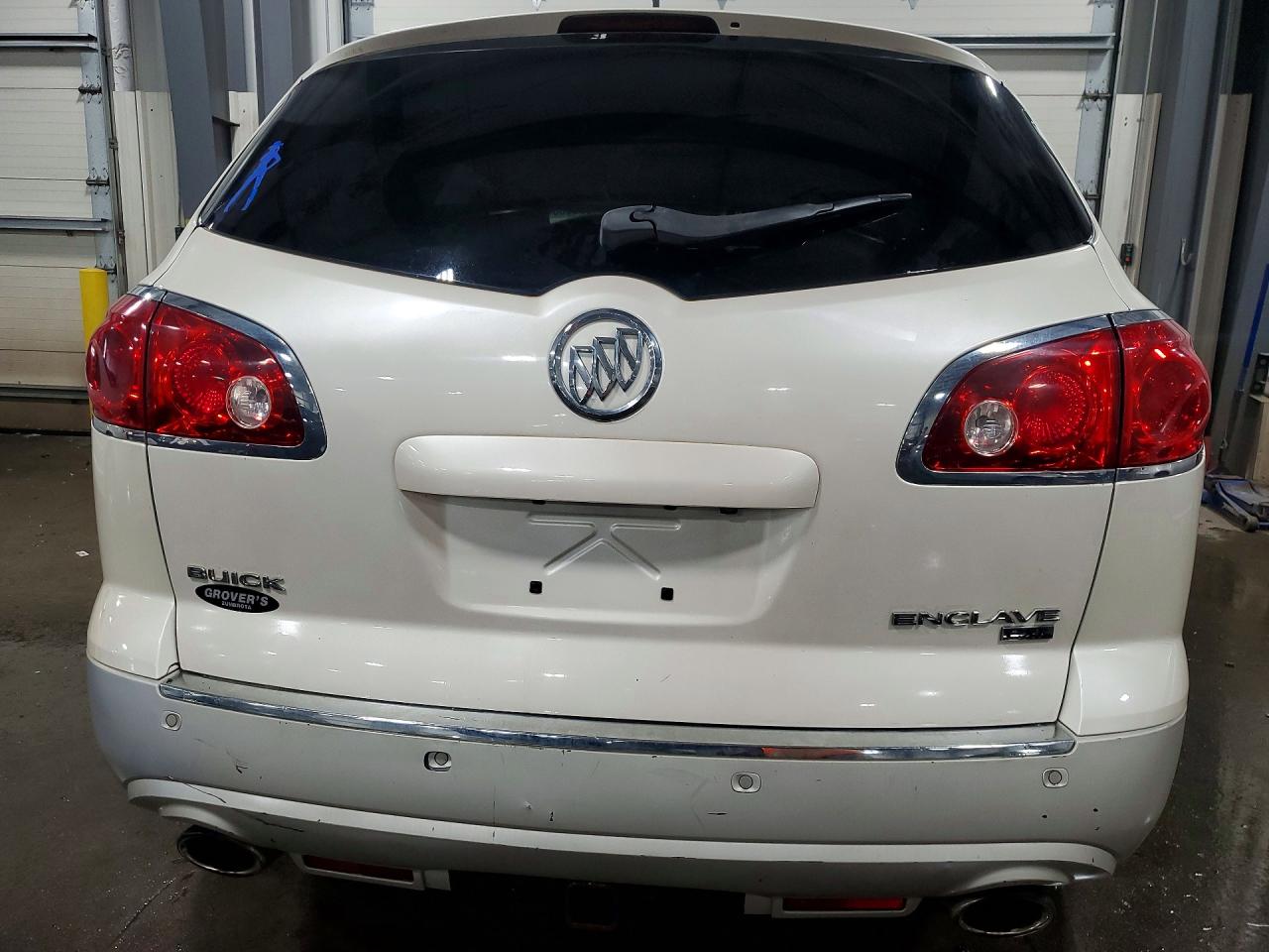 2011 Buick Enclave Cxl White vin: 5GAKRCED3BJ317233