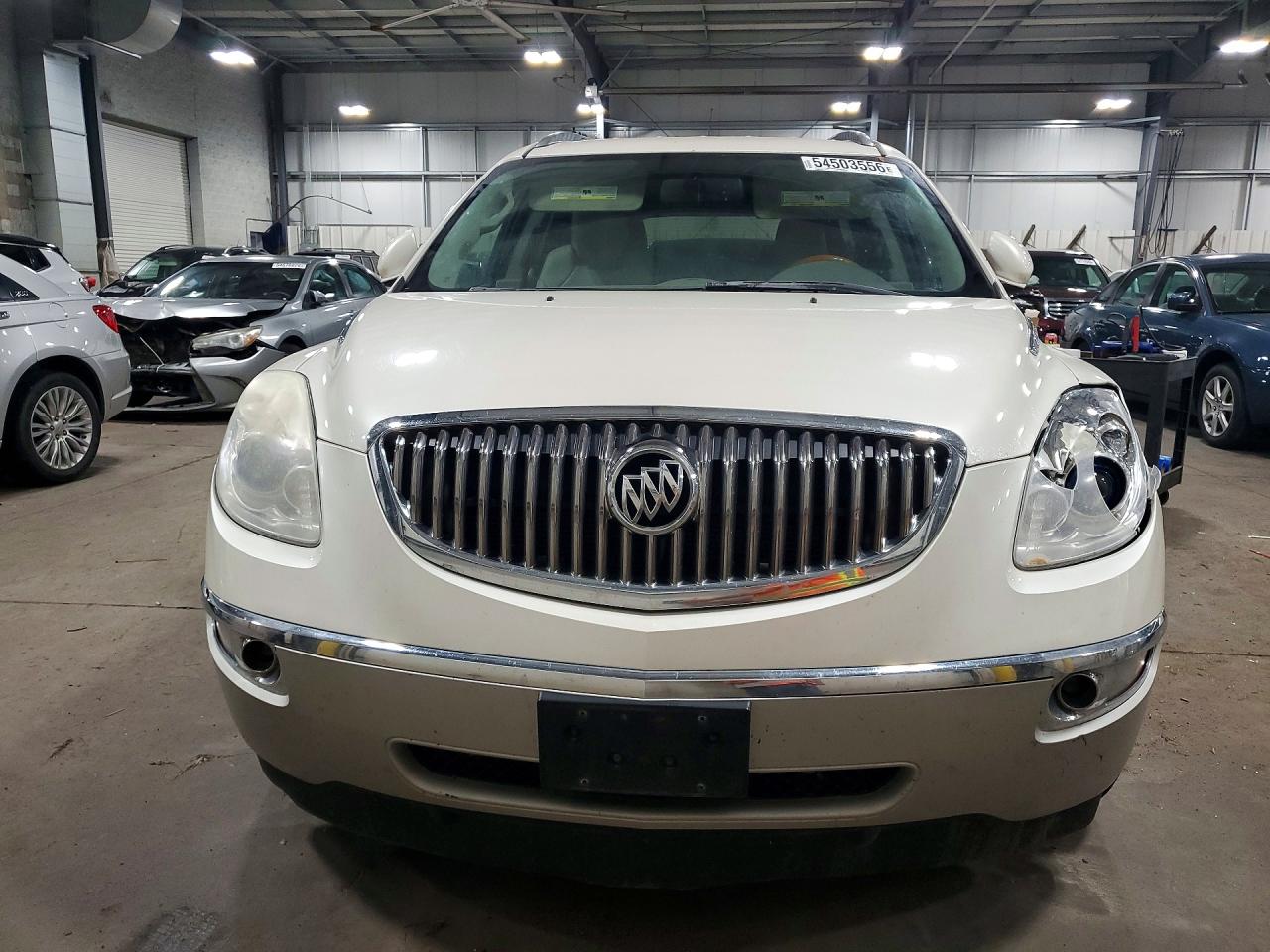 2011 Buick Enclave Cxl White vin: 5GAKRCED3BJ317233