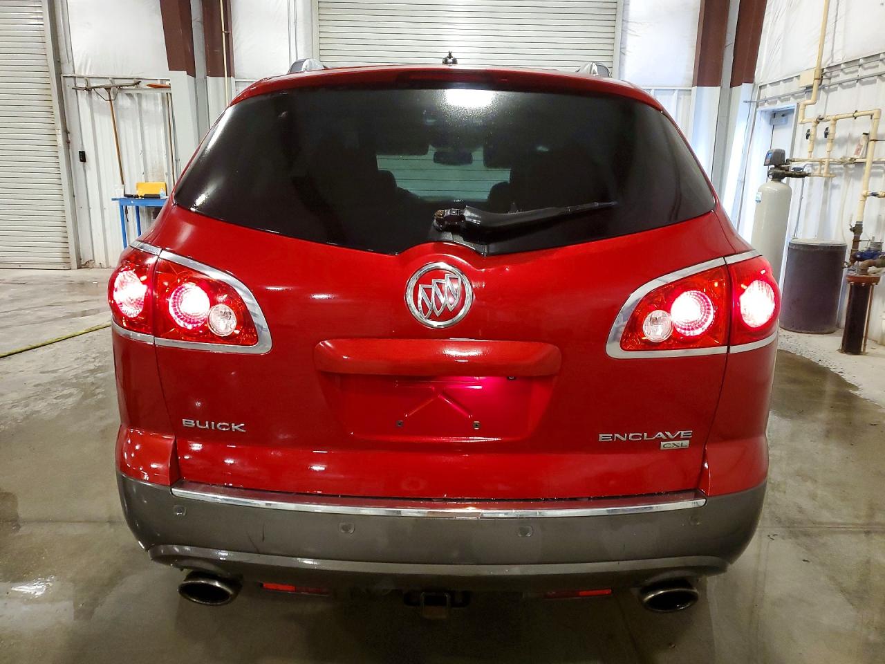 2012 Buick Enclave Red vin: 5GAKRCED3CJ100119