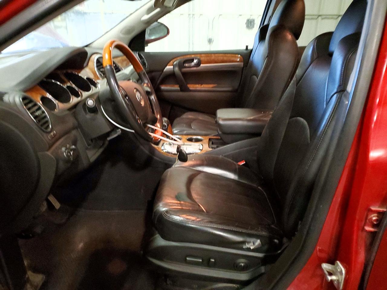 2012 Buick Enclave Red vin: 5GAKRCED3CJ100119
