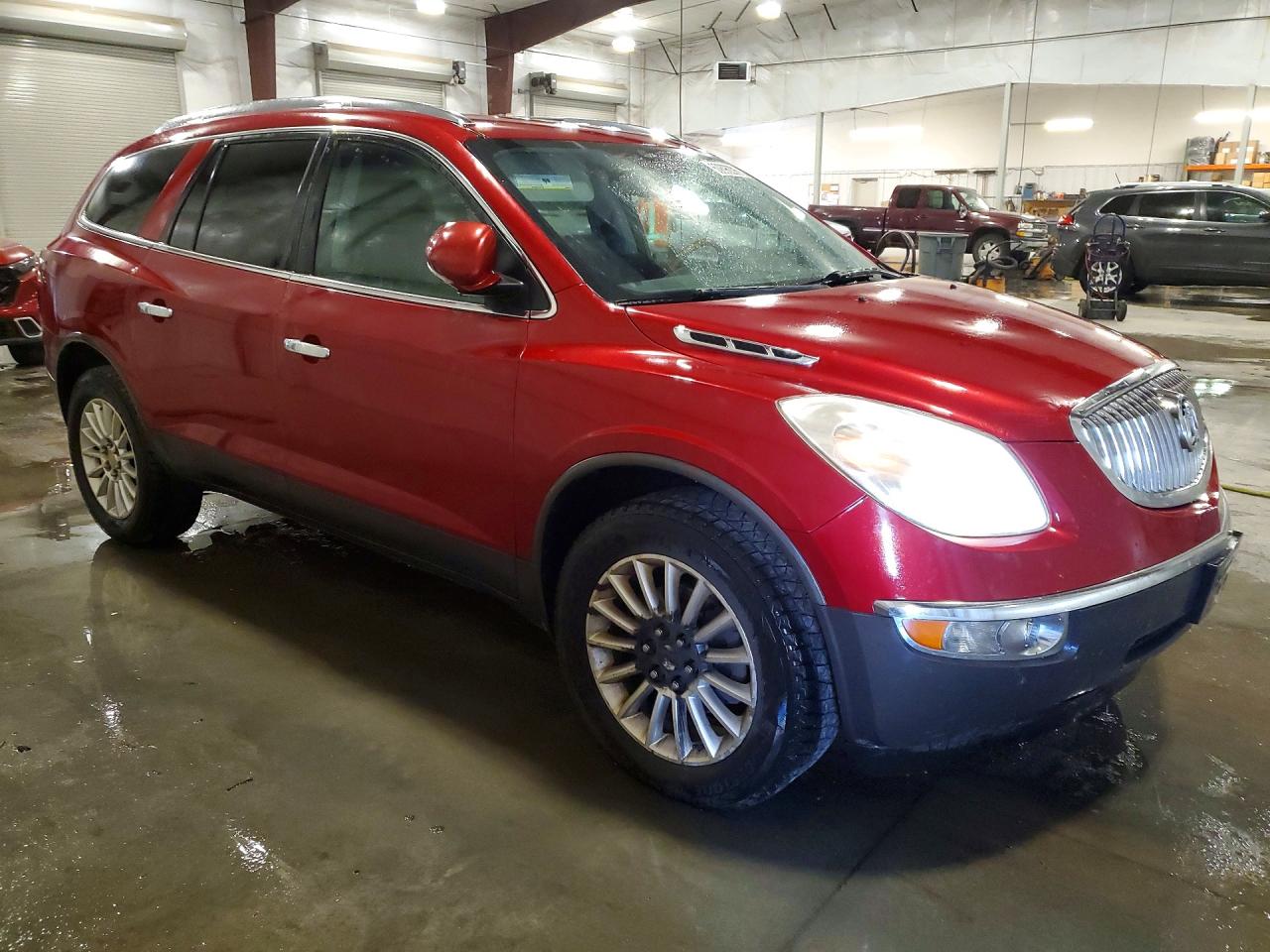 2012 Buick Enclave Red vin: 5GAKRCED3CJ100119