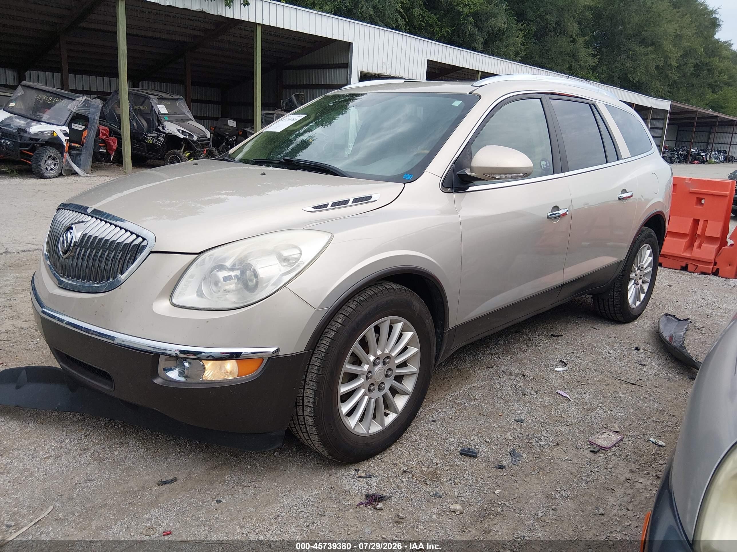 2012 Buick Enclave Leather Gold vin: 5GAKRCED3CJ286504