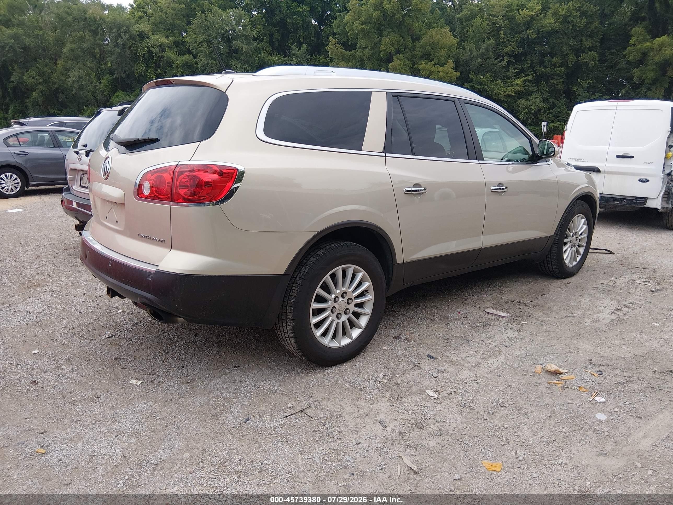 2012 Buick Enclave Leather Gold vin: 5GAKRCED3CJ286504