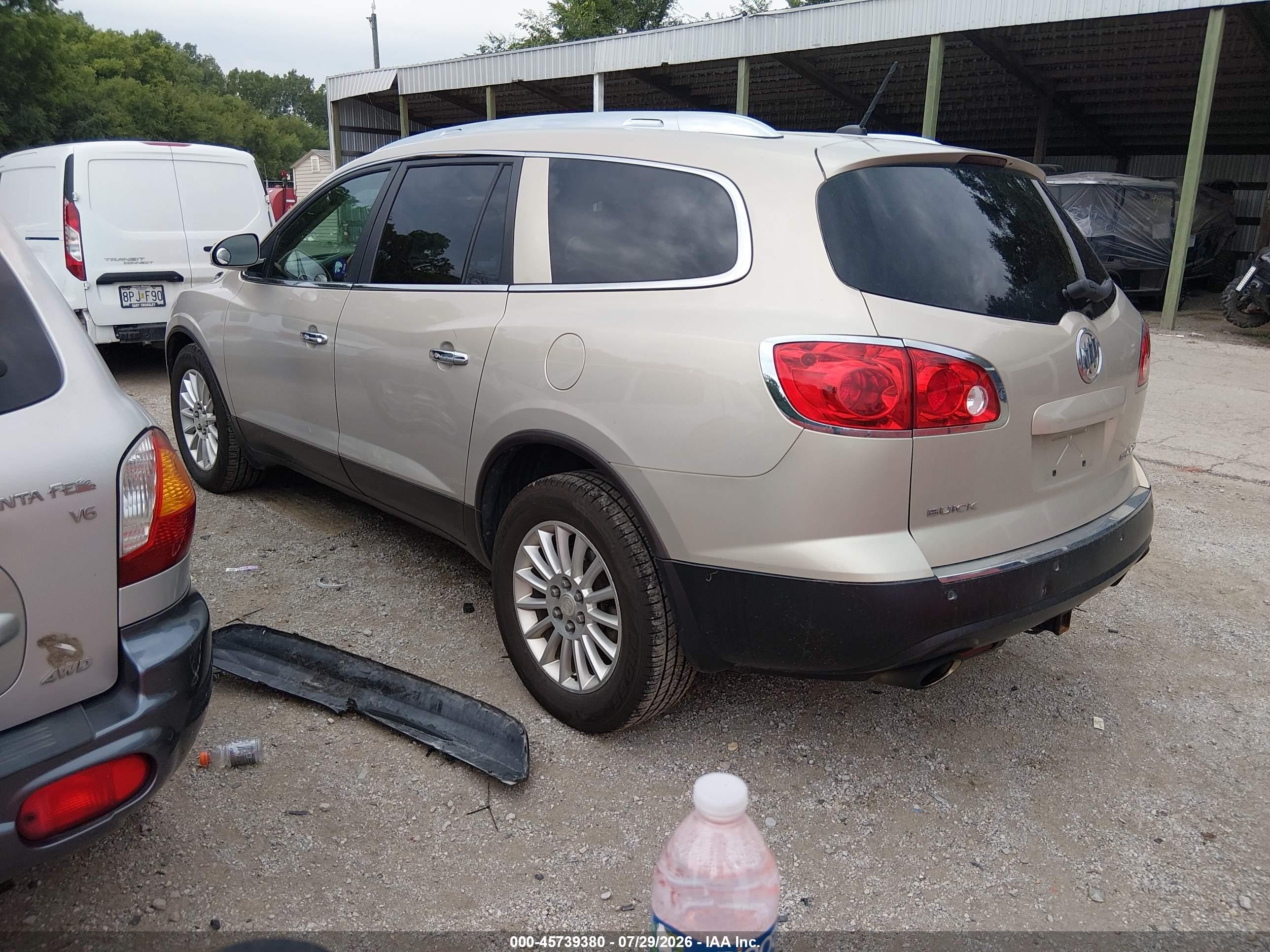 2012 Buick Enclave Leather Gold vin: 5GAKRCED3CJ286504