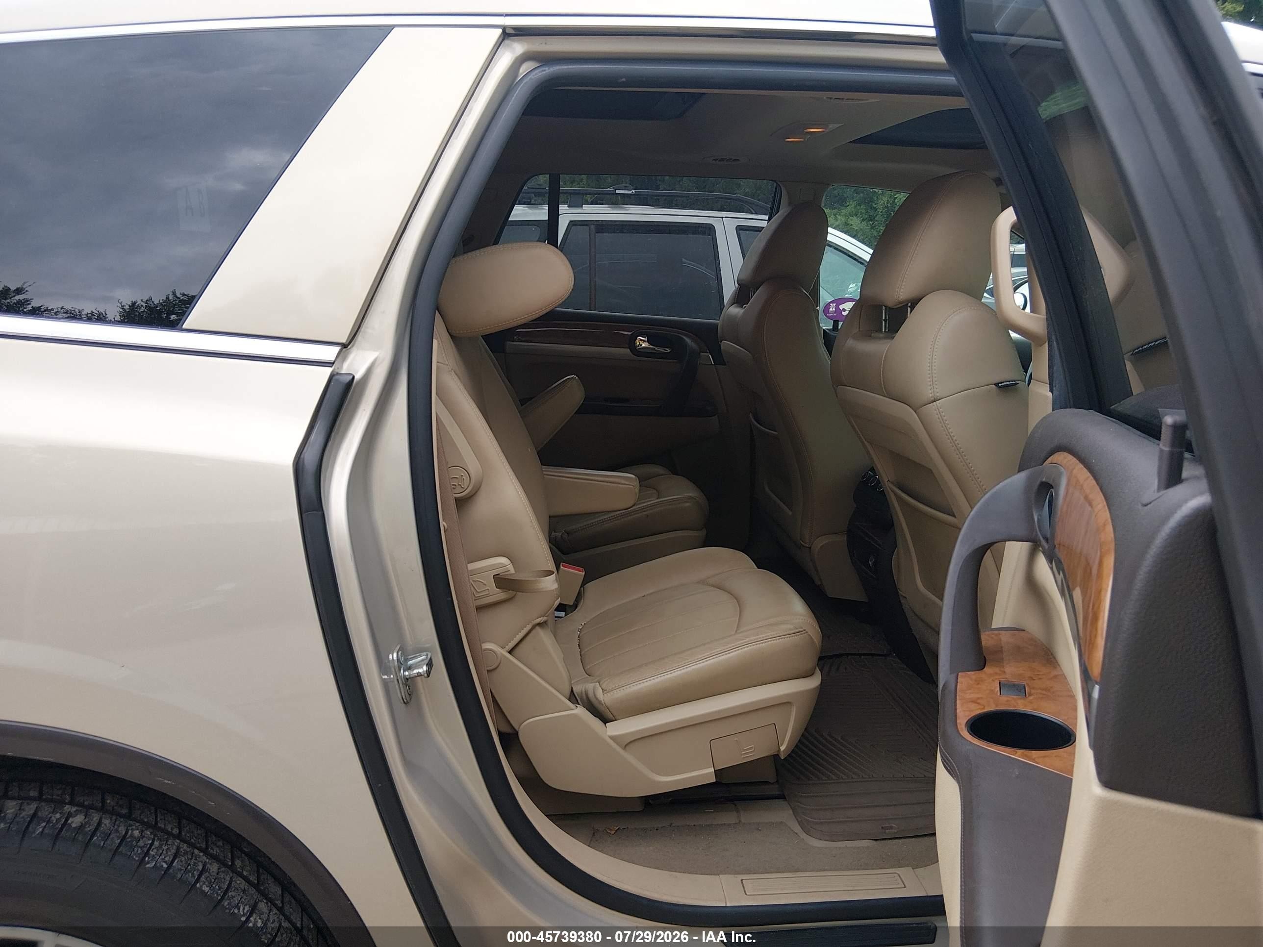 2012 Buick Enclave Leather Gold vin: 5GAKRCED3CJ286504