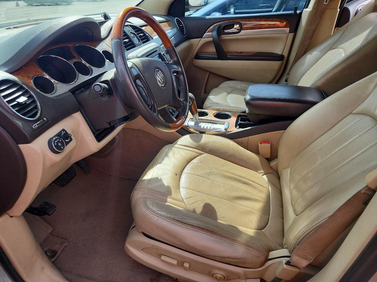 2012 Buick Enclave Beige vin: 5GAKRCED3CJ302359
