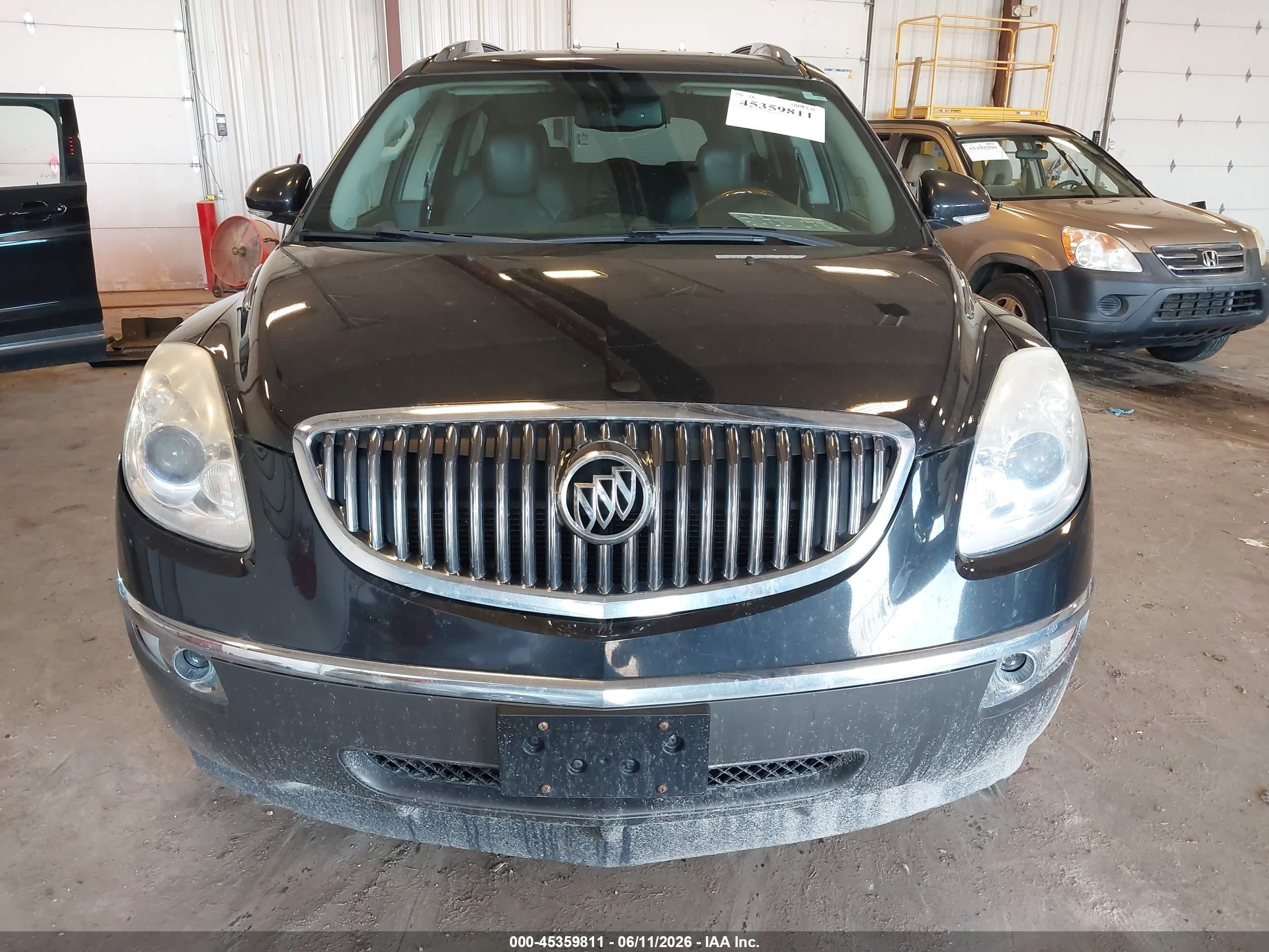 2012 Buick Enclave Leather Black vin: 5GAKRCED3CJ380351