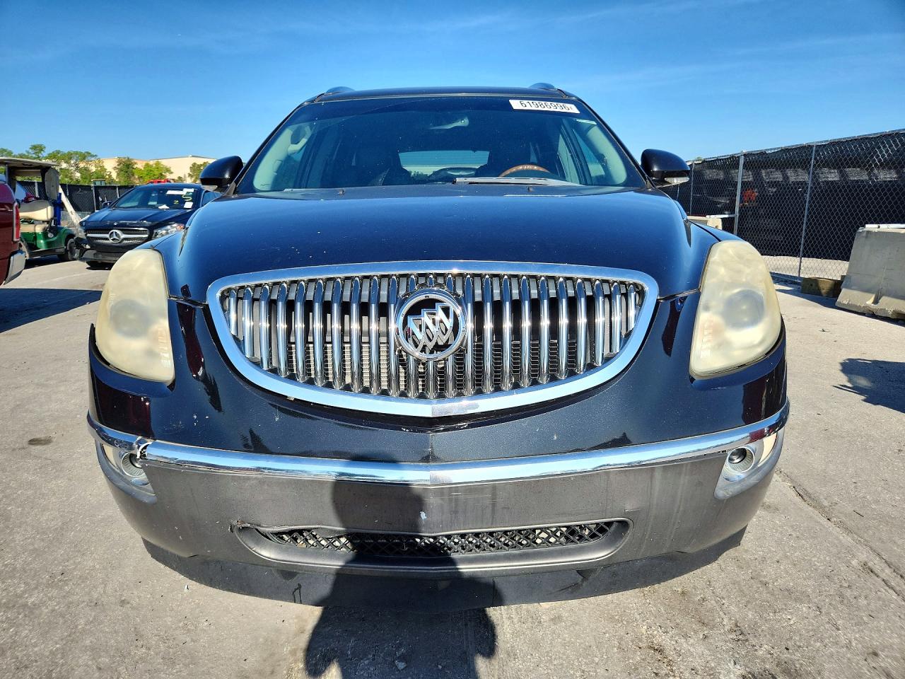 2011 Buick Enclave Cxl Black vin: 5GAKRCED4BJ115730