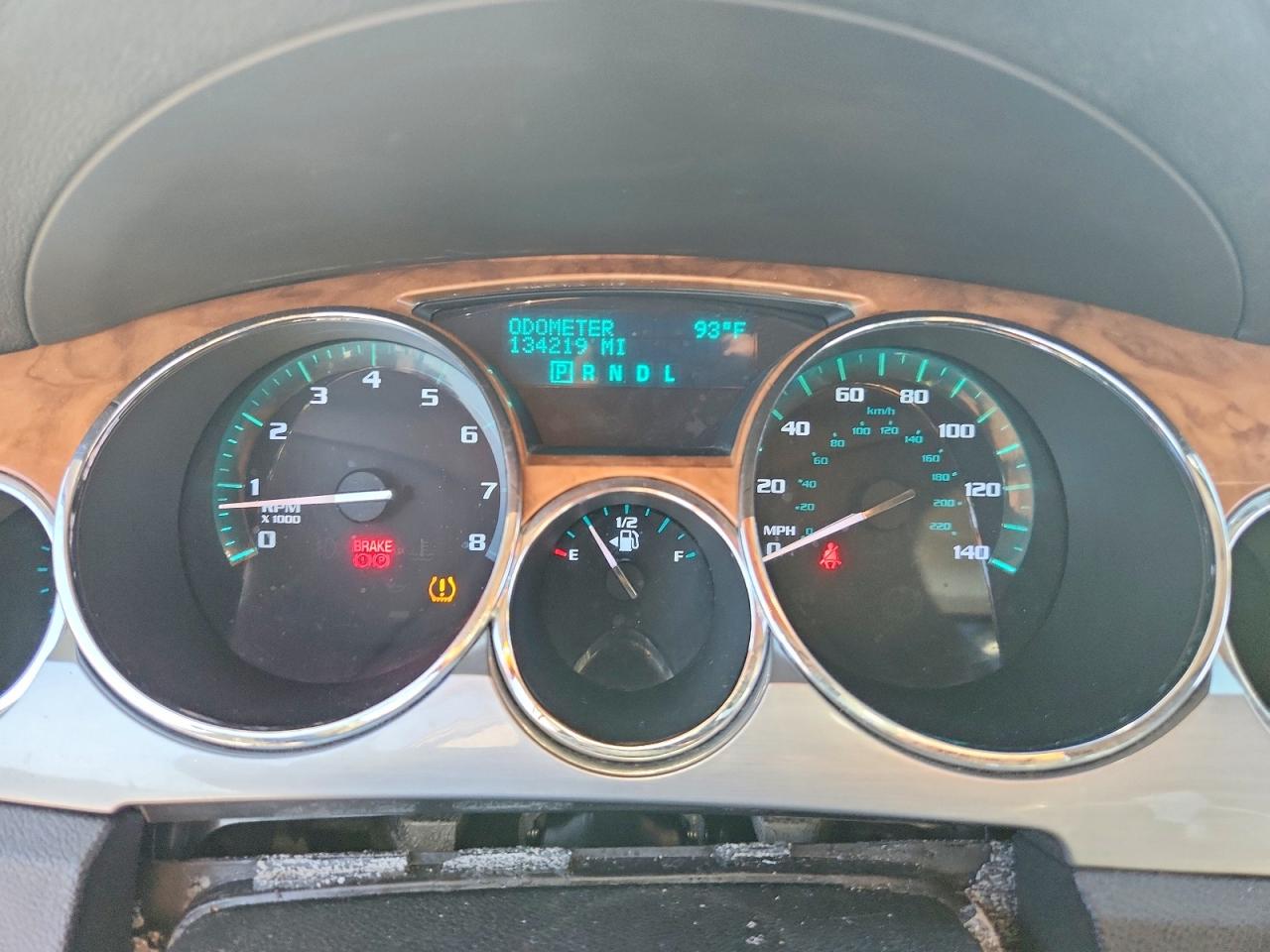 2011 Buick Enclave Cxl Black vin: 5GAKRCED4BJ115730